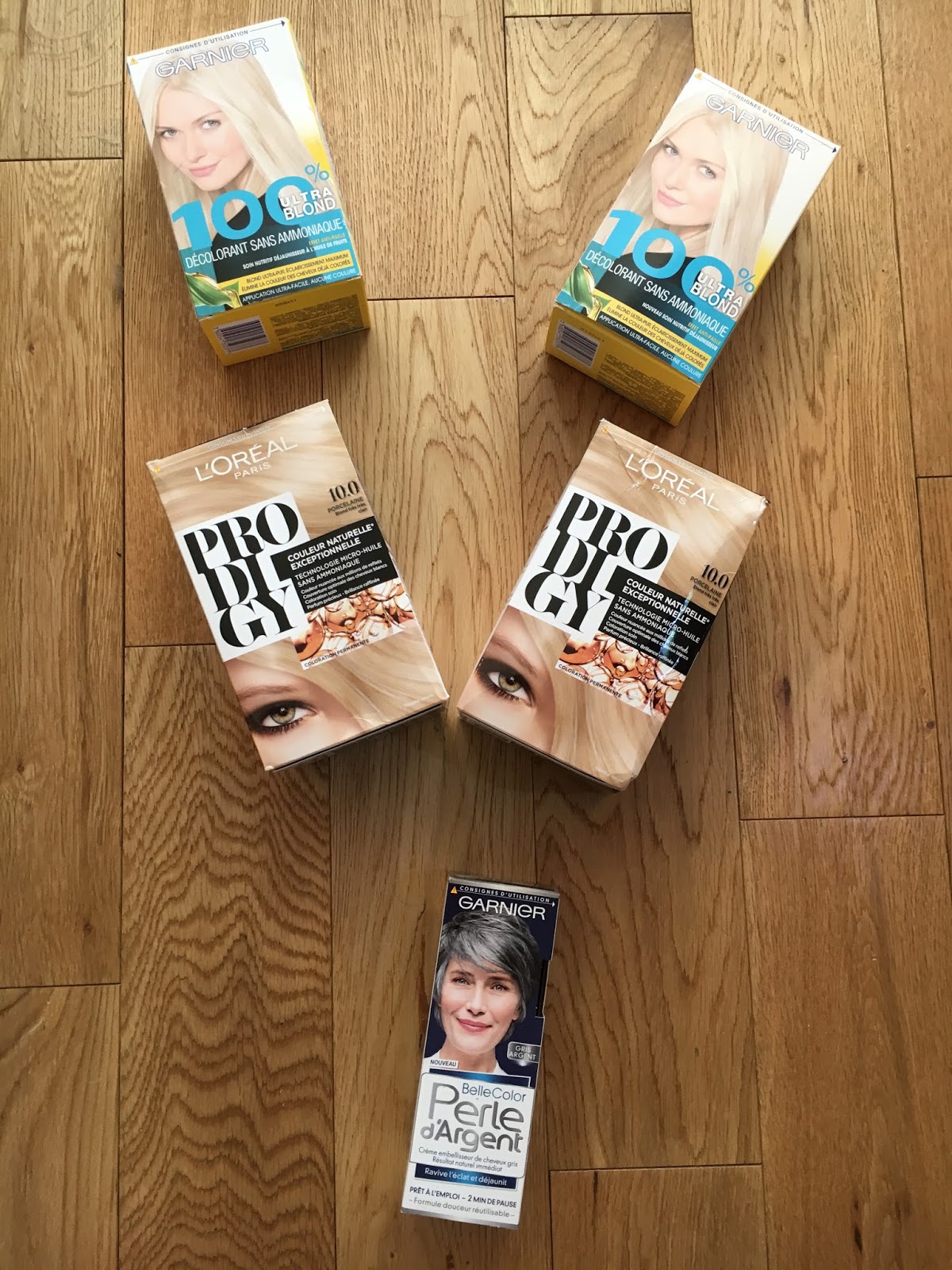 100/100 ultra blond garnier prodigy porcelaine loran perle d'argent 