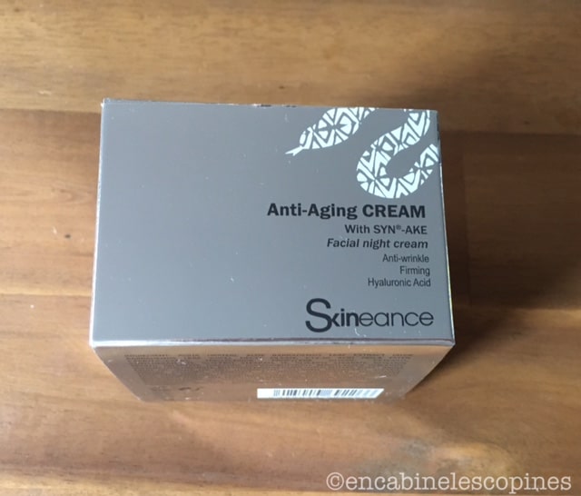 crème au venin de serpent anti âge Skineance crème au venin de serpent anti âge Skineance