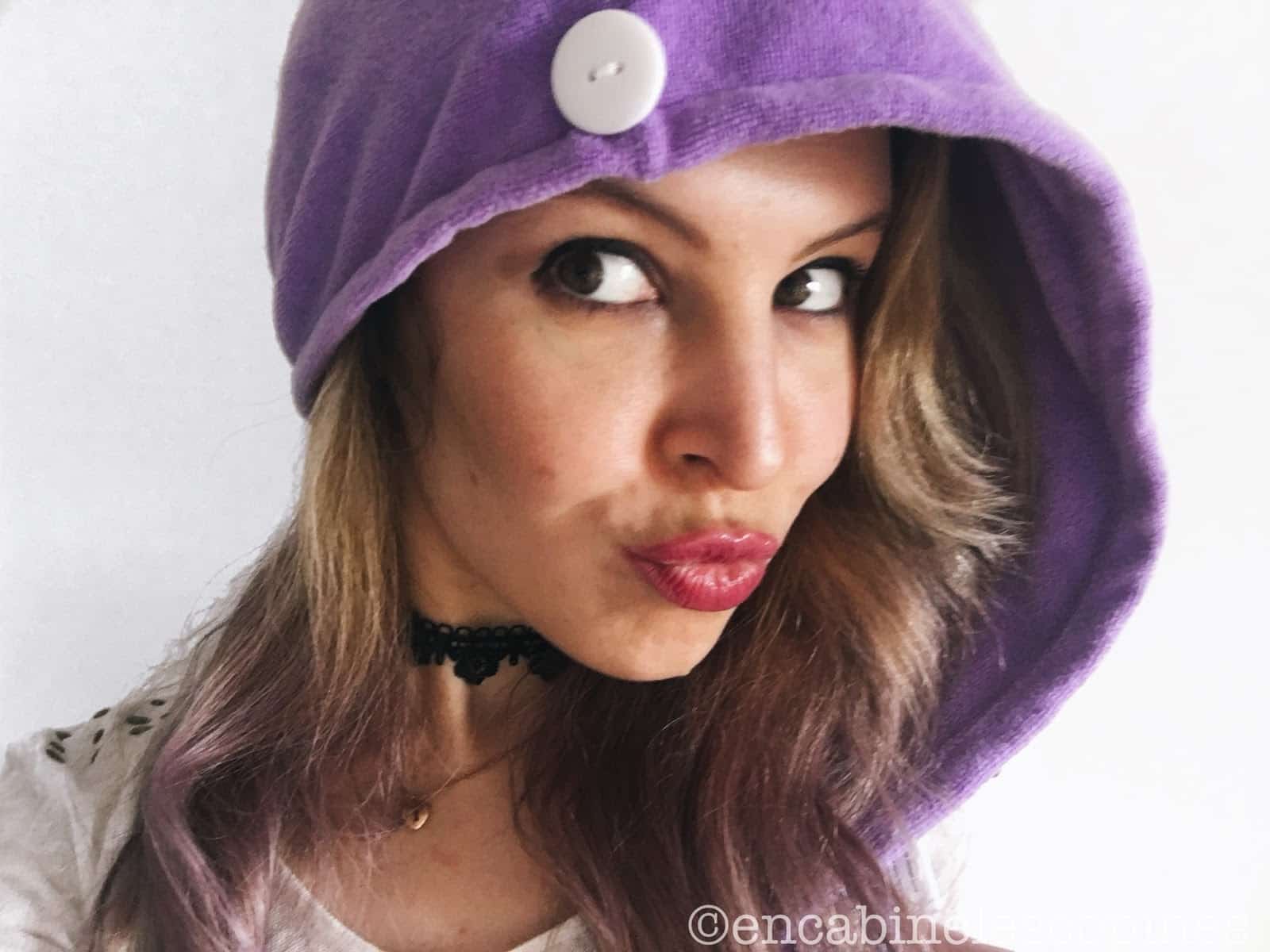 serviette sèche rapidement cheveux serviette micro fibre Sweet'n dry