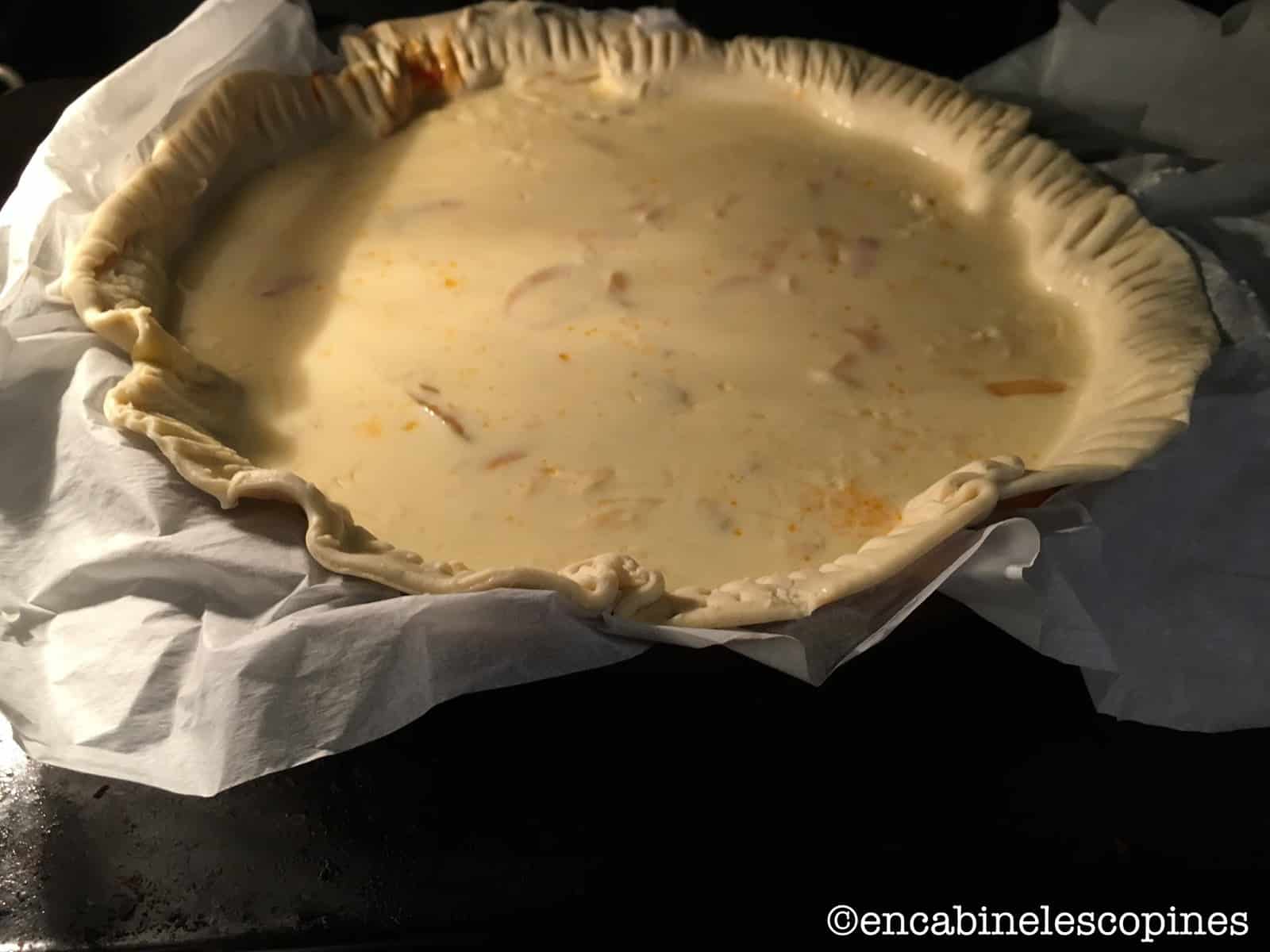 recette quiche lorraine pâte épaisse comme chez le boulanger 