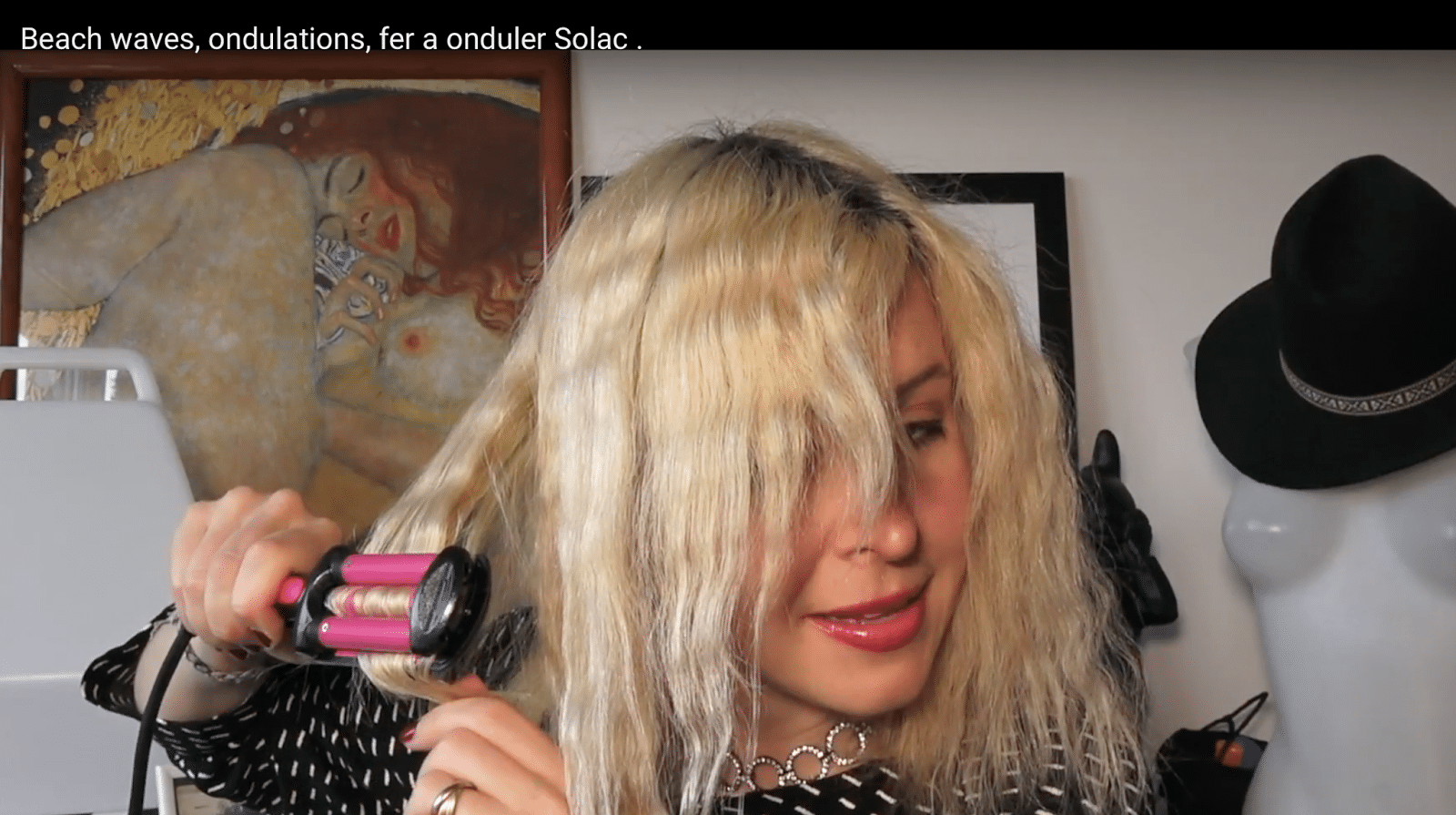 beach waves mini vagues cheveux fer solac