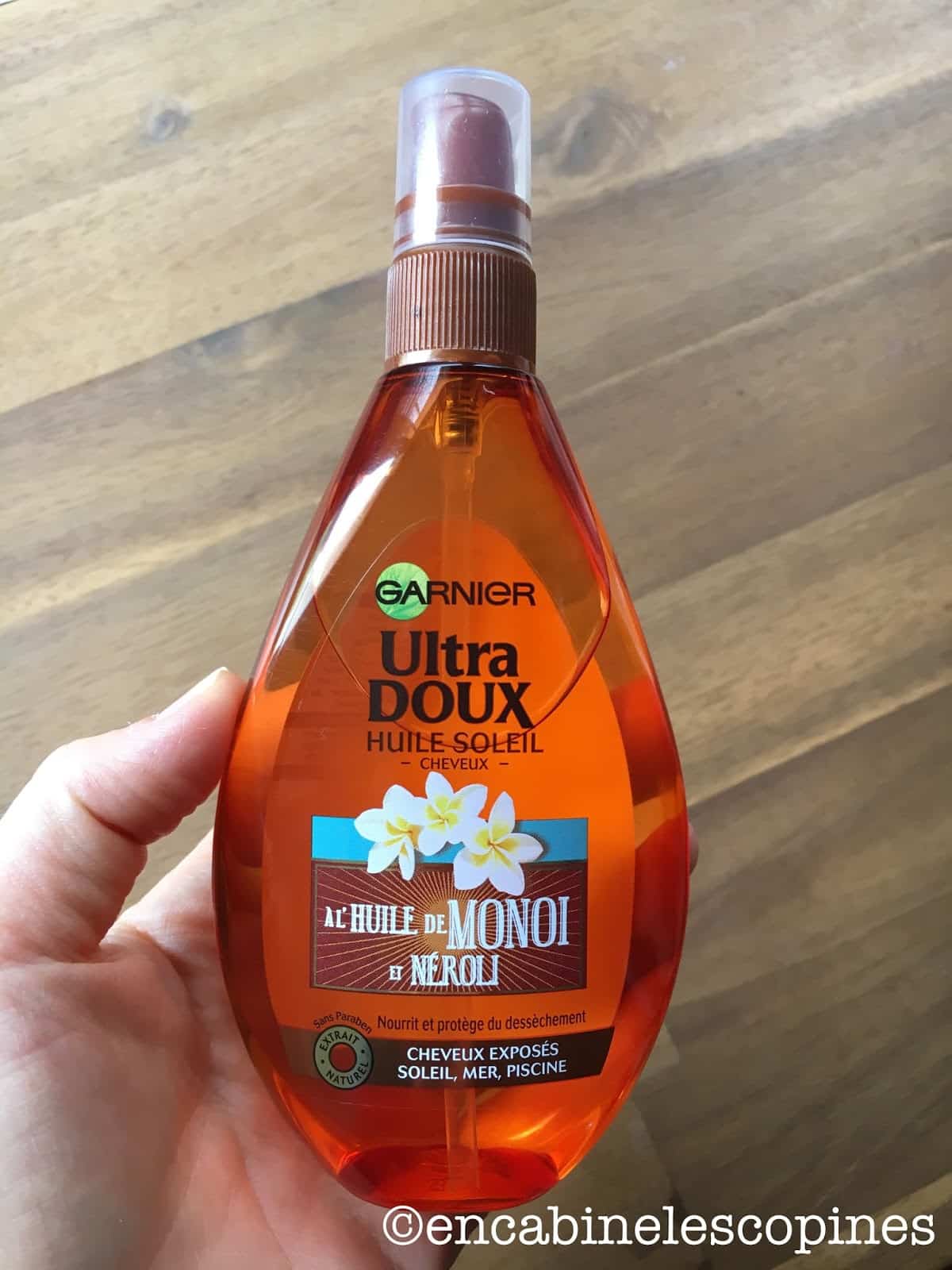 huile de Monoï Neroli Ultra Doux Garnier
