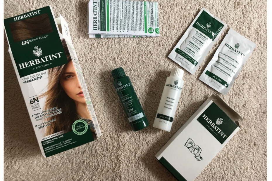 blond foncé 6N Herbatint coloration cheveux Vegan
