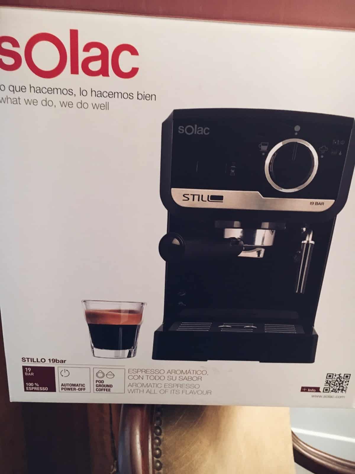 machine expresso Stillo CE4493 Solac machine expresso Stillo CE4493 Solac