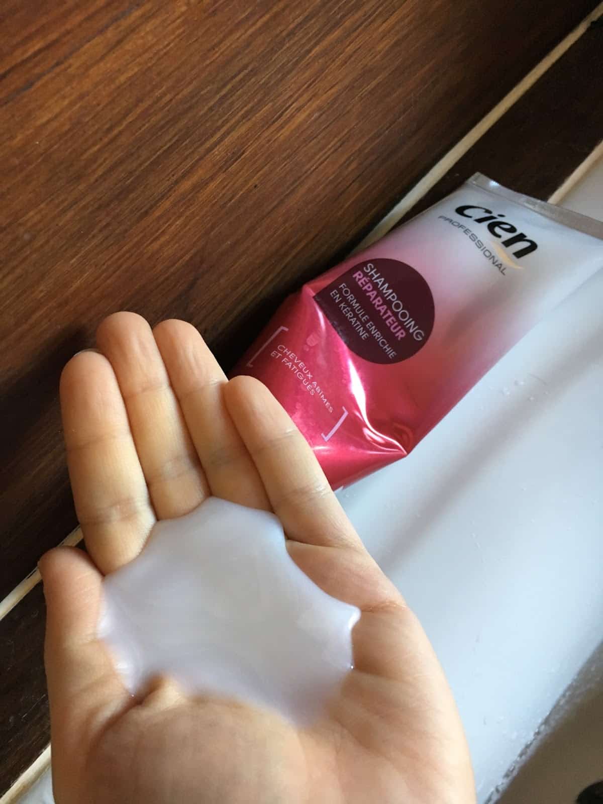 shampoing et soin Réparateur à la Kératine Cien, Lidl.