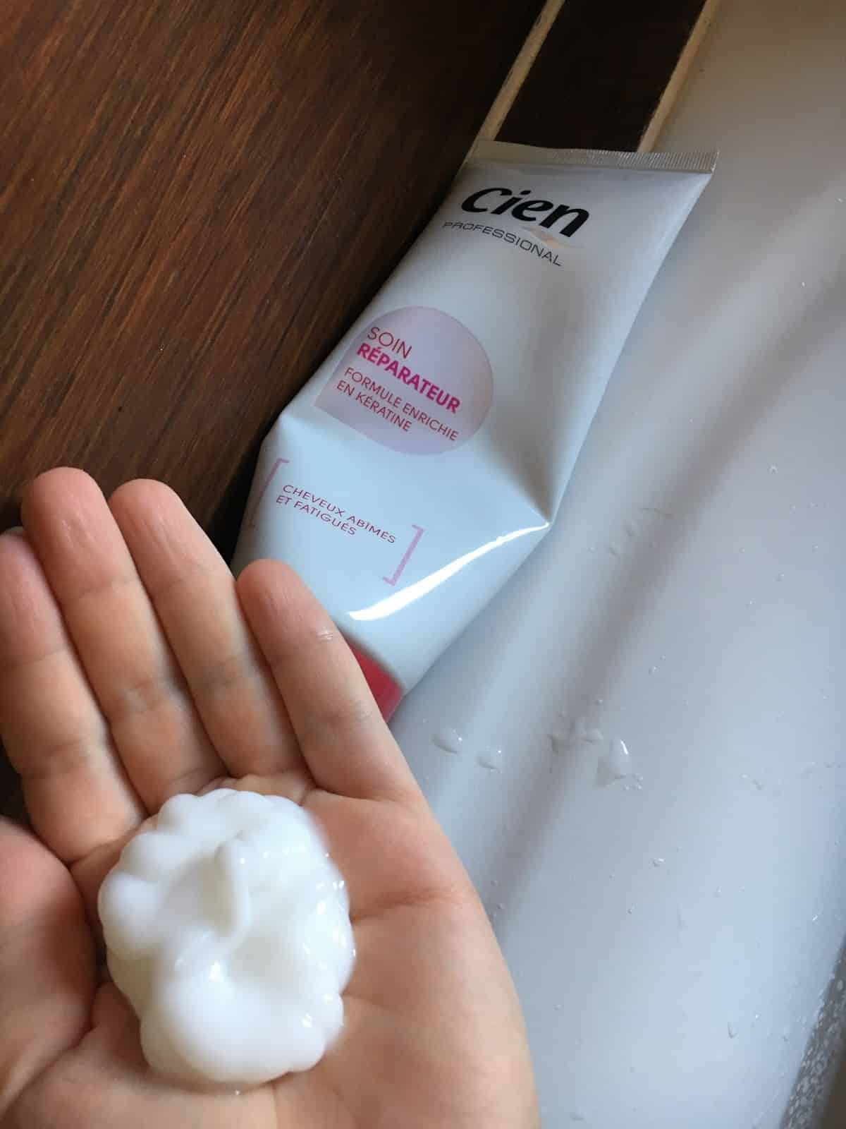 shampoing et soin Réparateur à la Kératine Cien, Lidl.