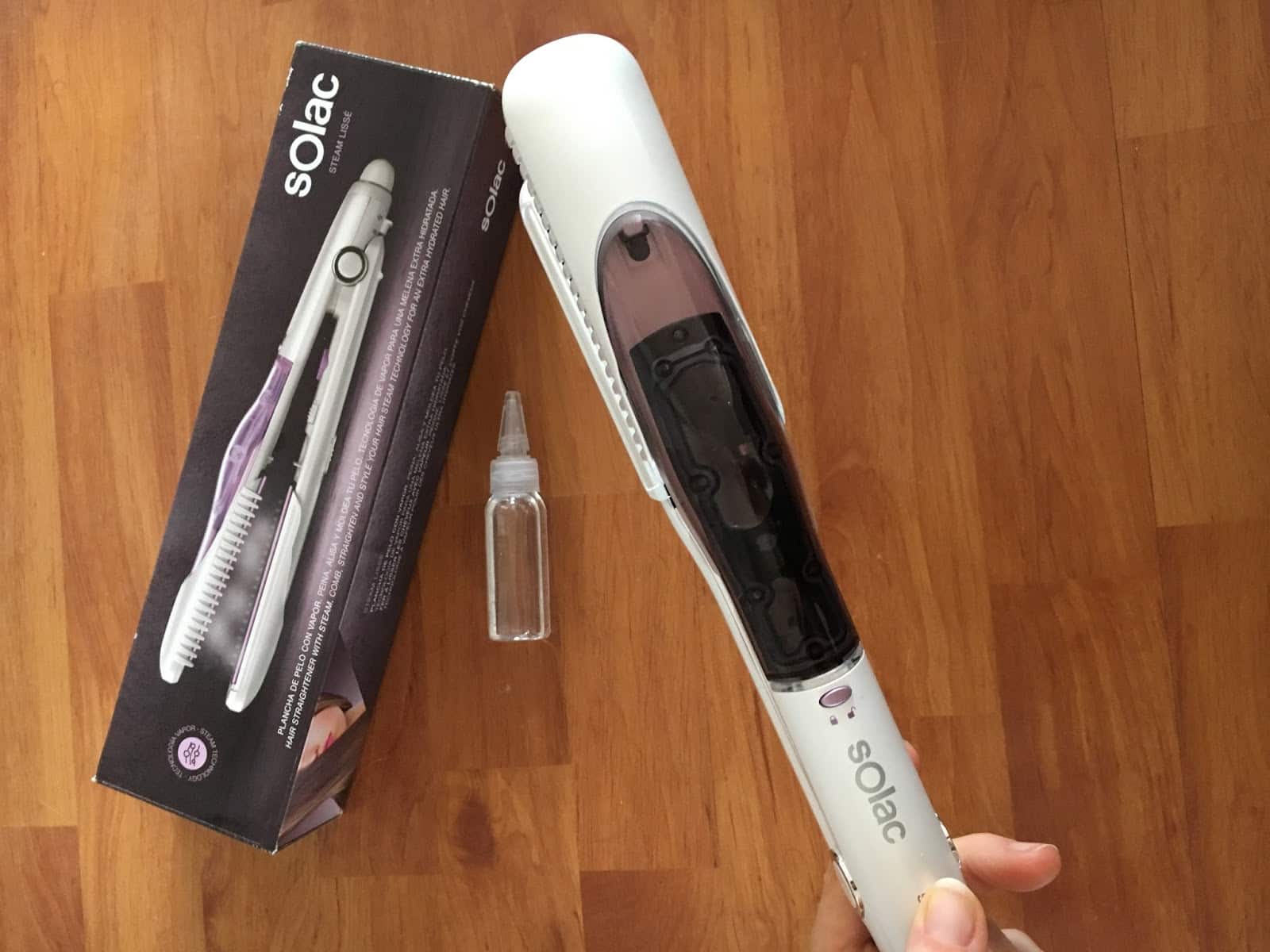 fer lissage cheveux vapeur Steam Lisse Solac fer lissage cheveux vapeur Steam Lisse Solac