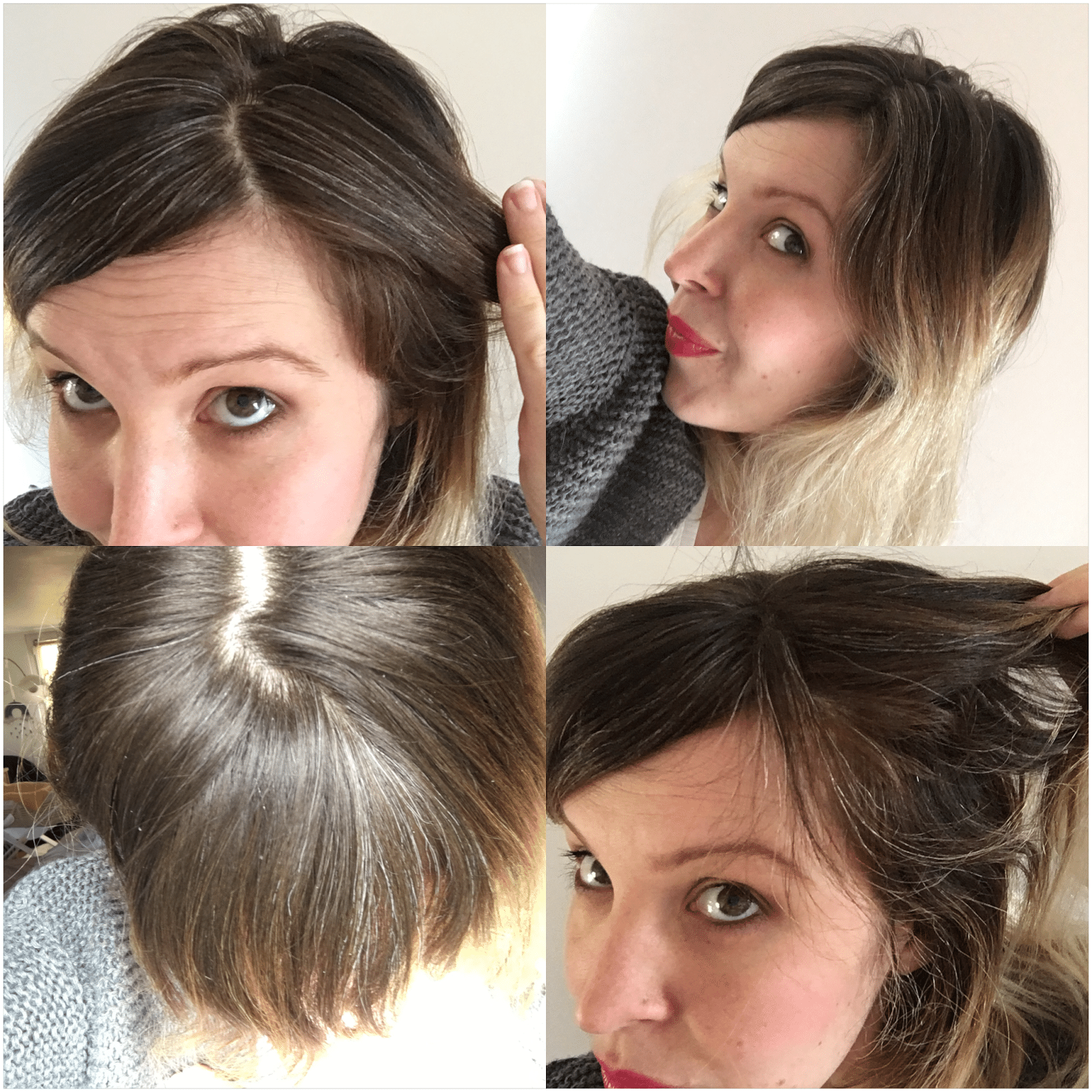 entretient ombré hair repousse cheveux blancs