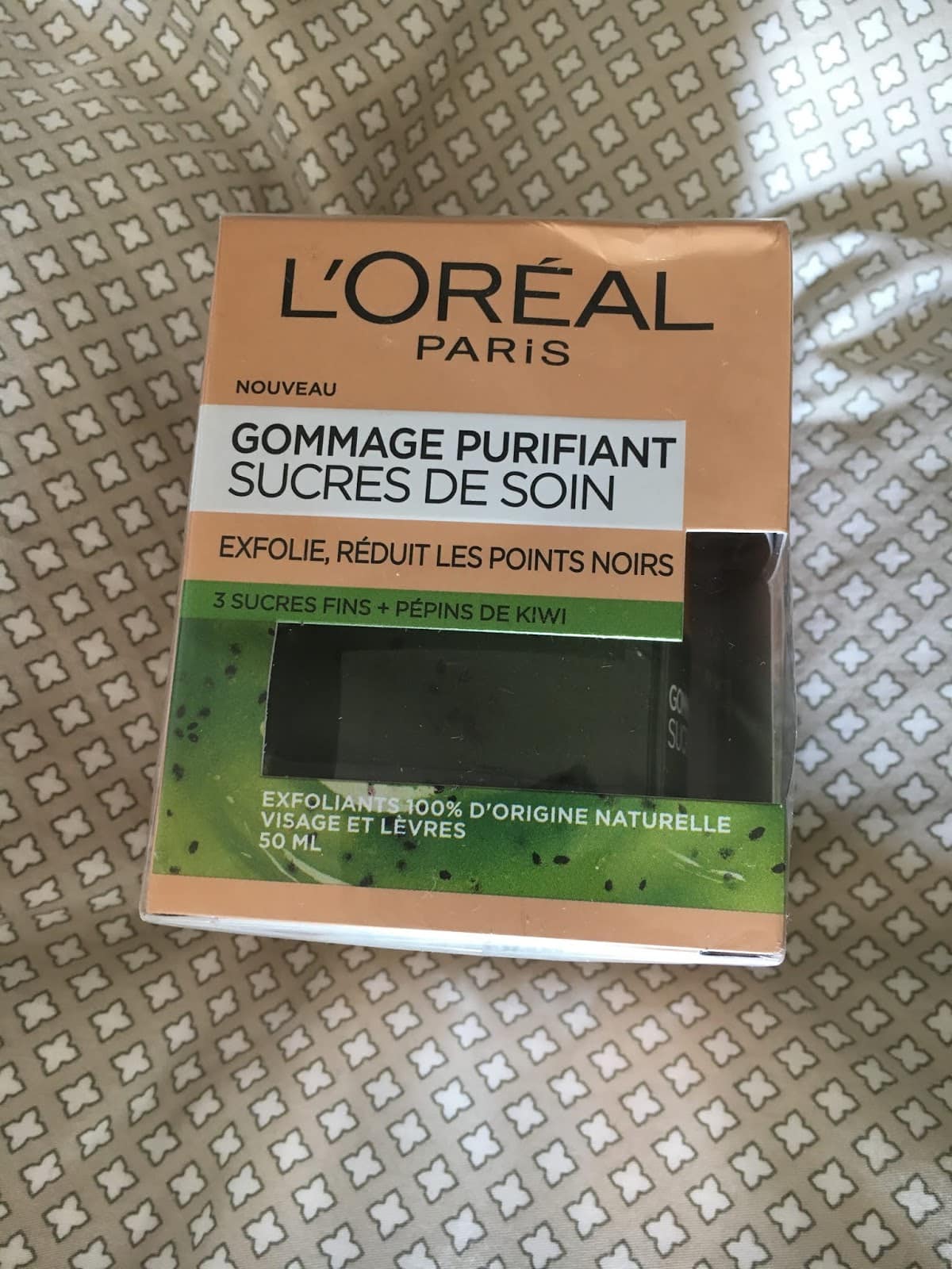 gommage purifiant sucres de soin et pépins de Kiwi L'Oréal