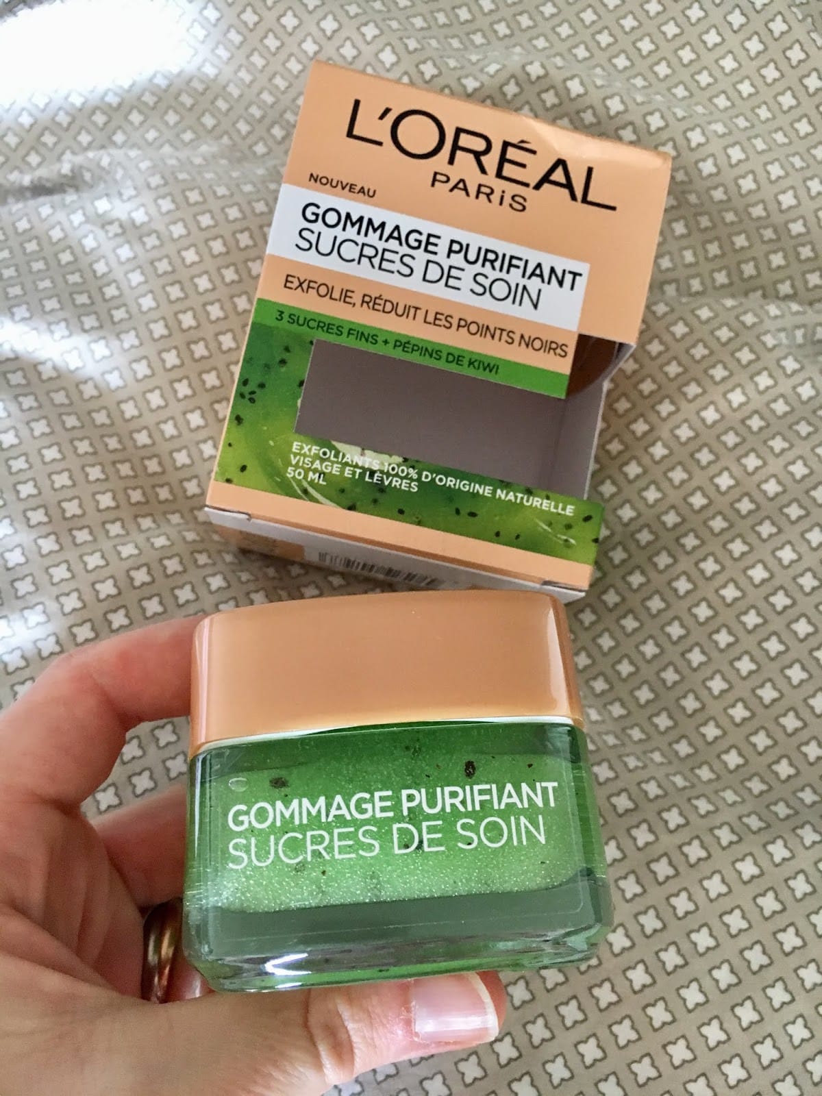 gommage purifiant sucres de soin et pépins de Kiwi L'Oréal