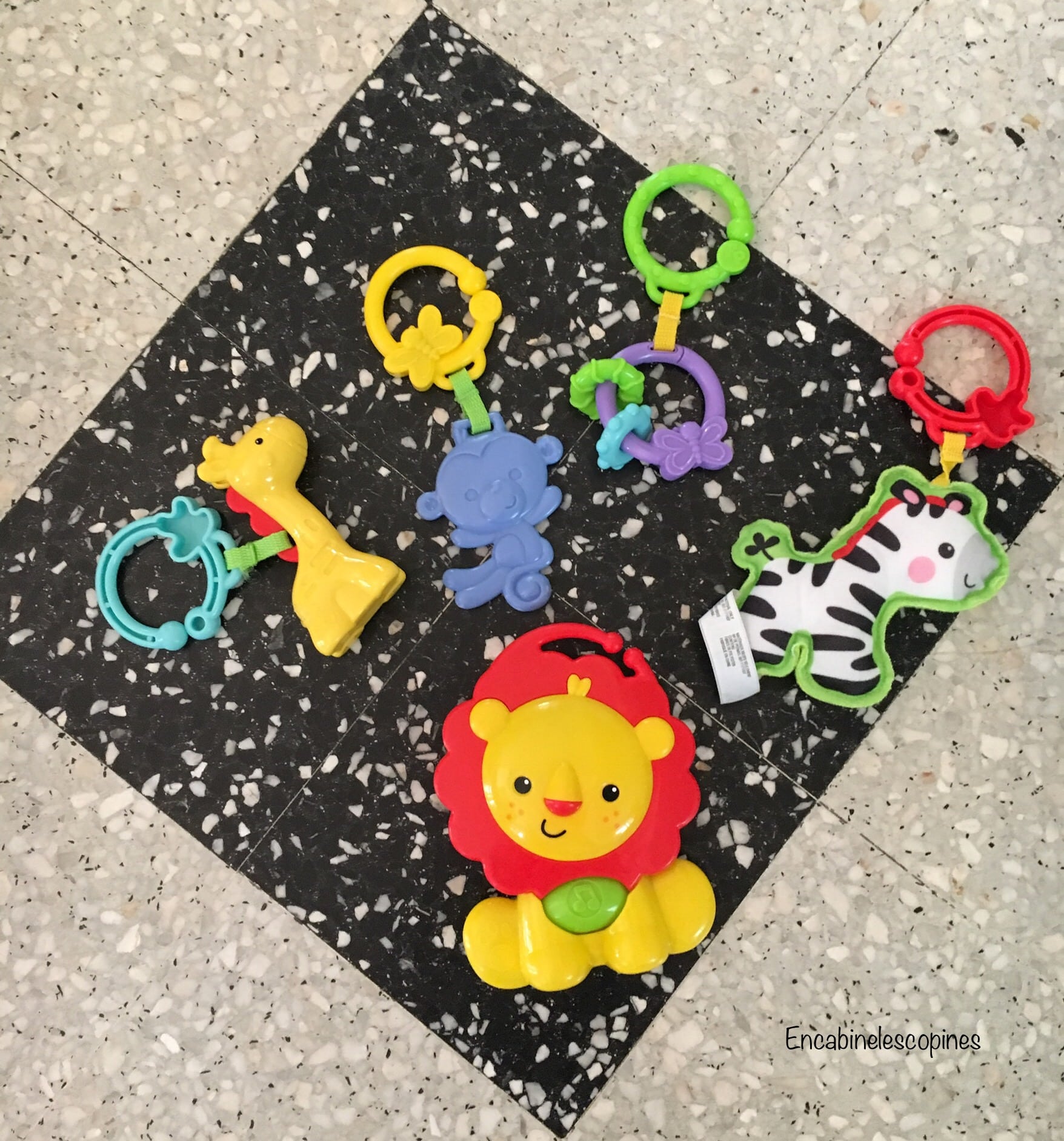 hochets pour bébé du tapis d'éveil fisher price 