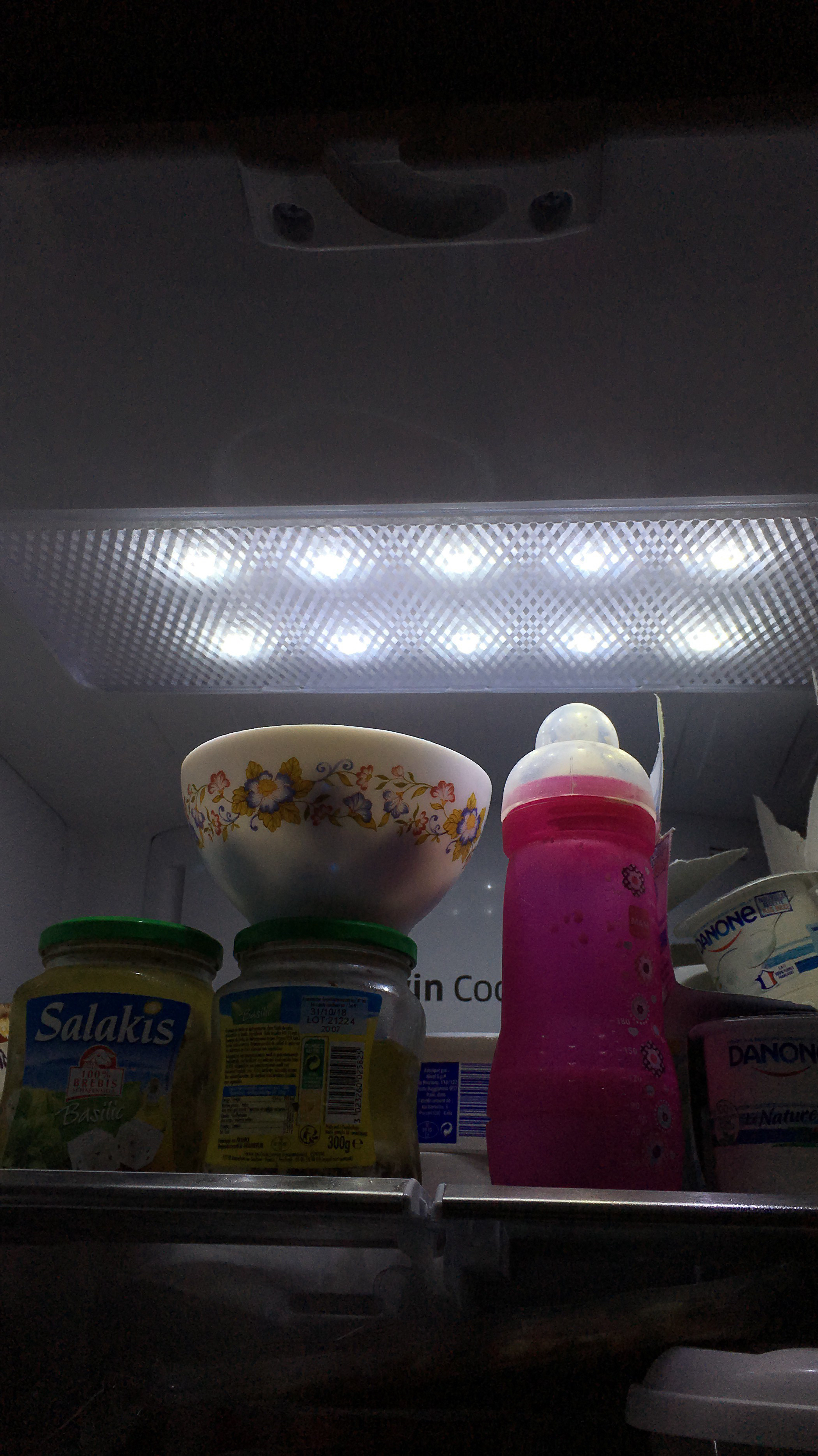 SAMSUNG RF24HSESBSR éclairage frigo