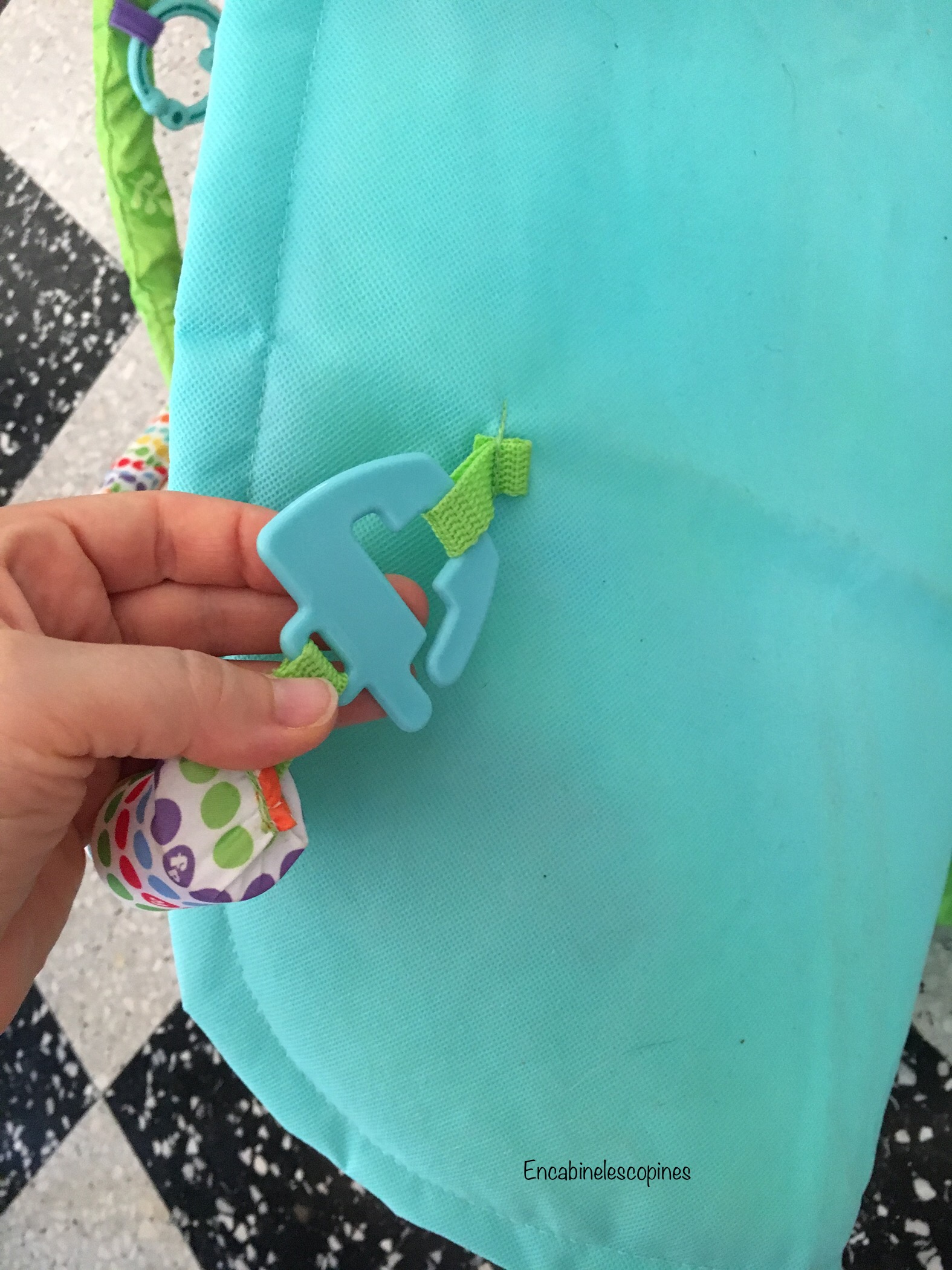 crochet du tapis d'éveil bébé fisher price amis de la jungle 