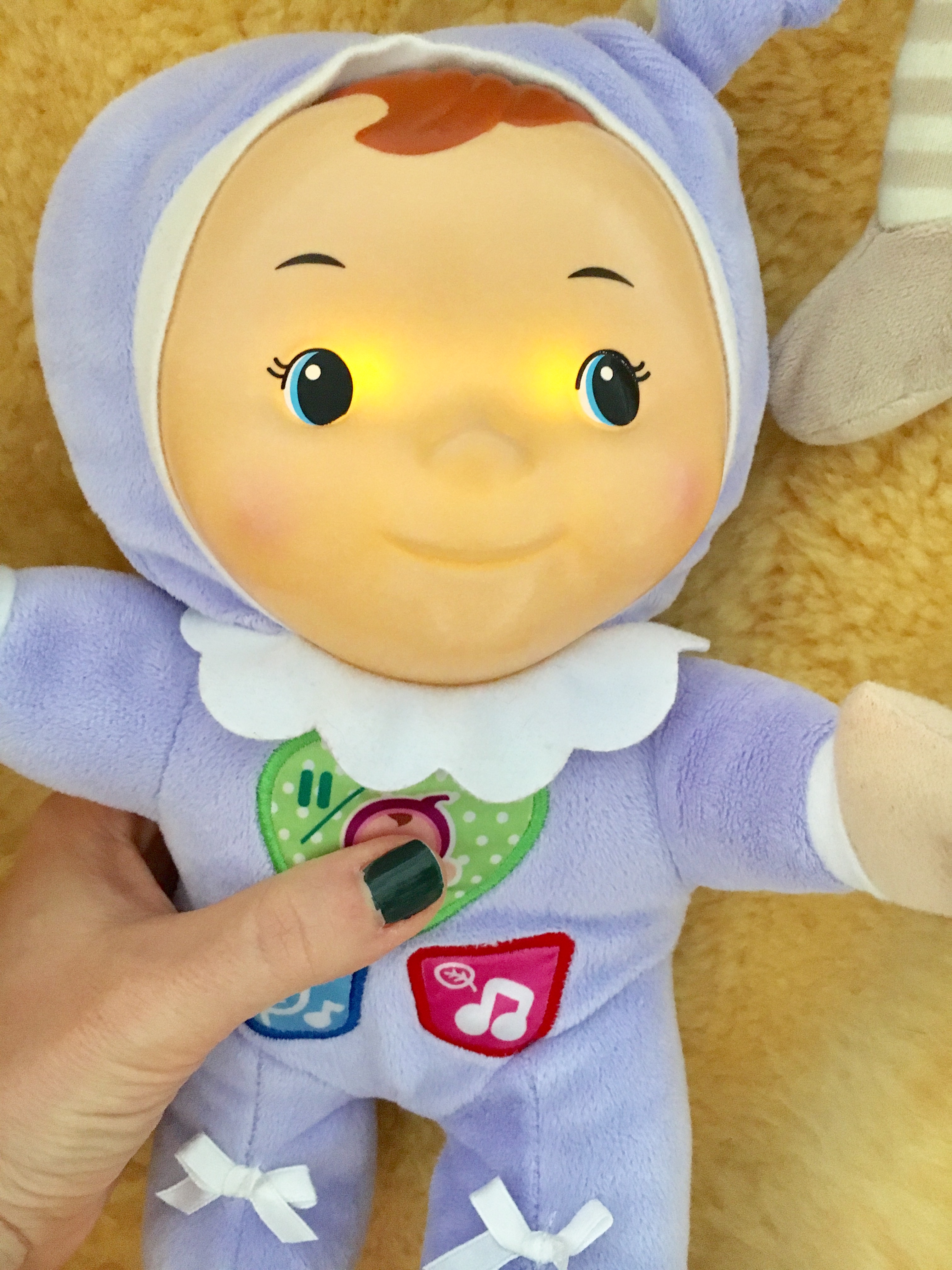 Louison lumi poupon Vtech bébé doudou veilleuse chanson