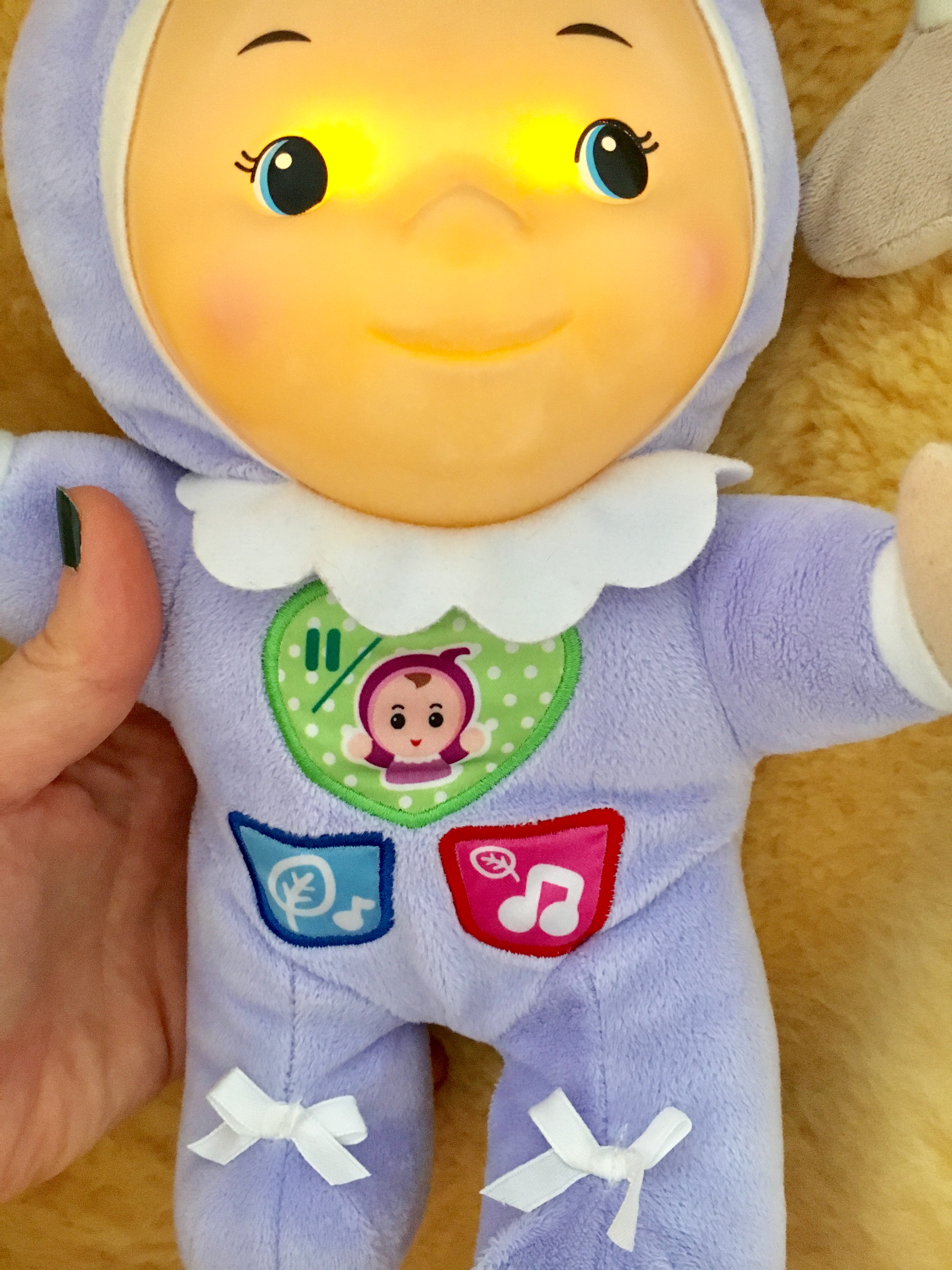 Louison lumi poupon Vtech bébé doudou veilleuse chanson