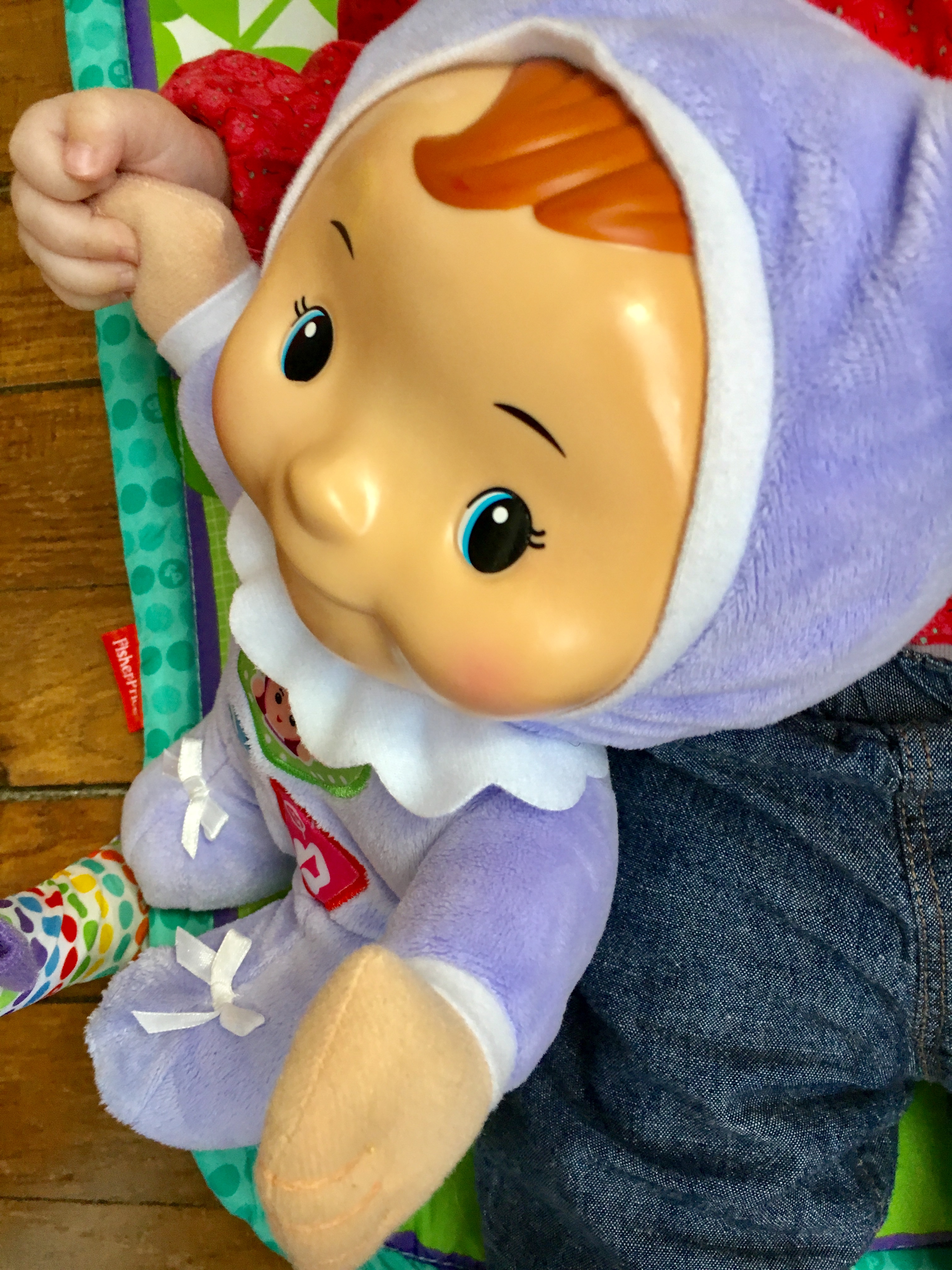 Louison lumi poupon Vtech bébé doudou veilleuse chanson