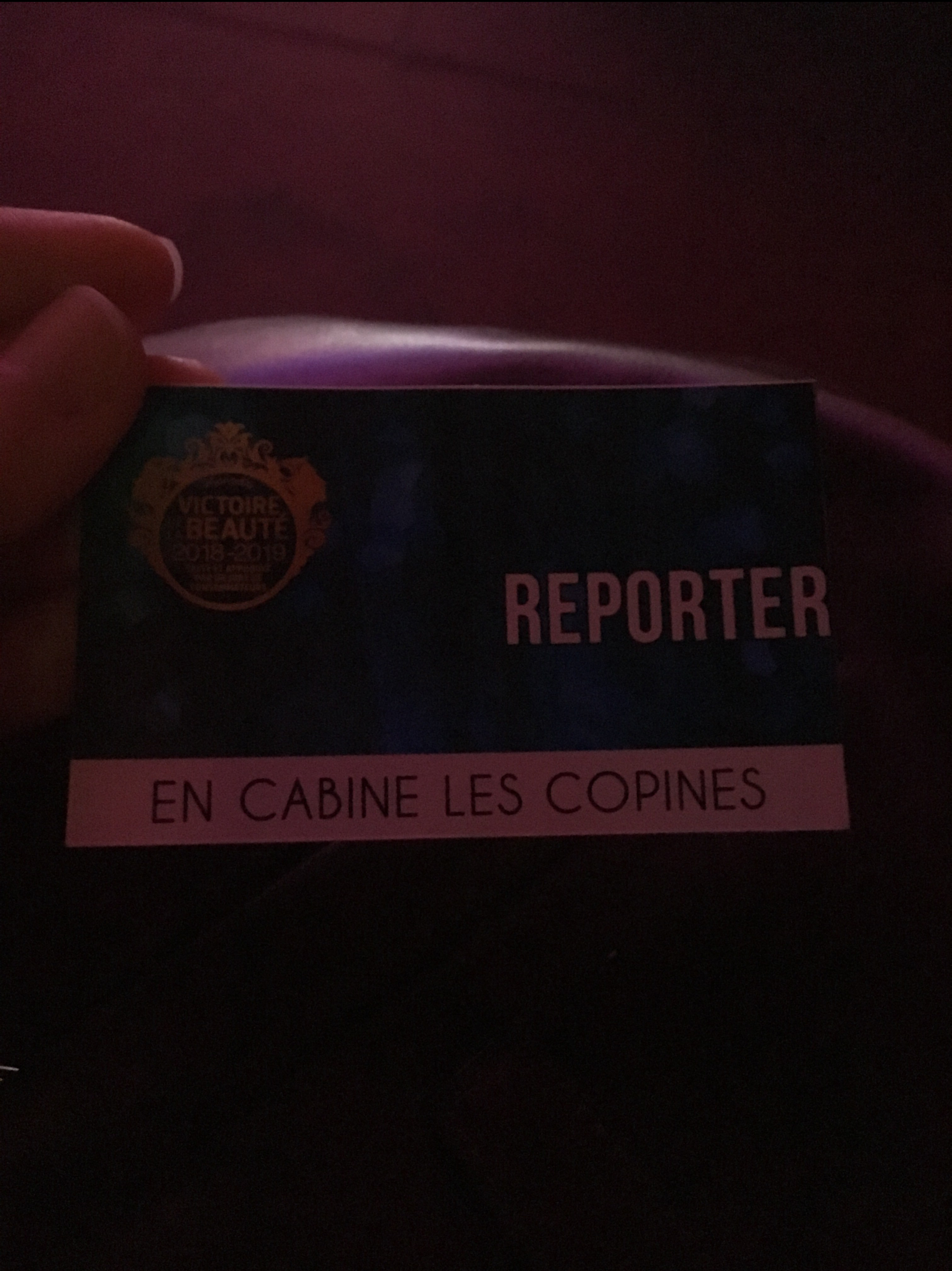 badge soirée victoire de la beauté