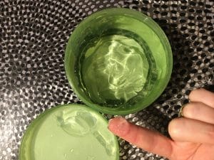 Avis Betty's Aloë vera gel acheté chez Action.