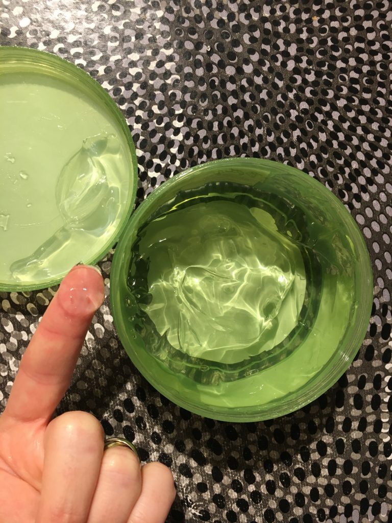 Avis Betty's Aloë vera gel acheté chez Action.