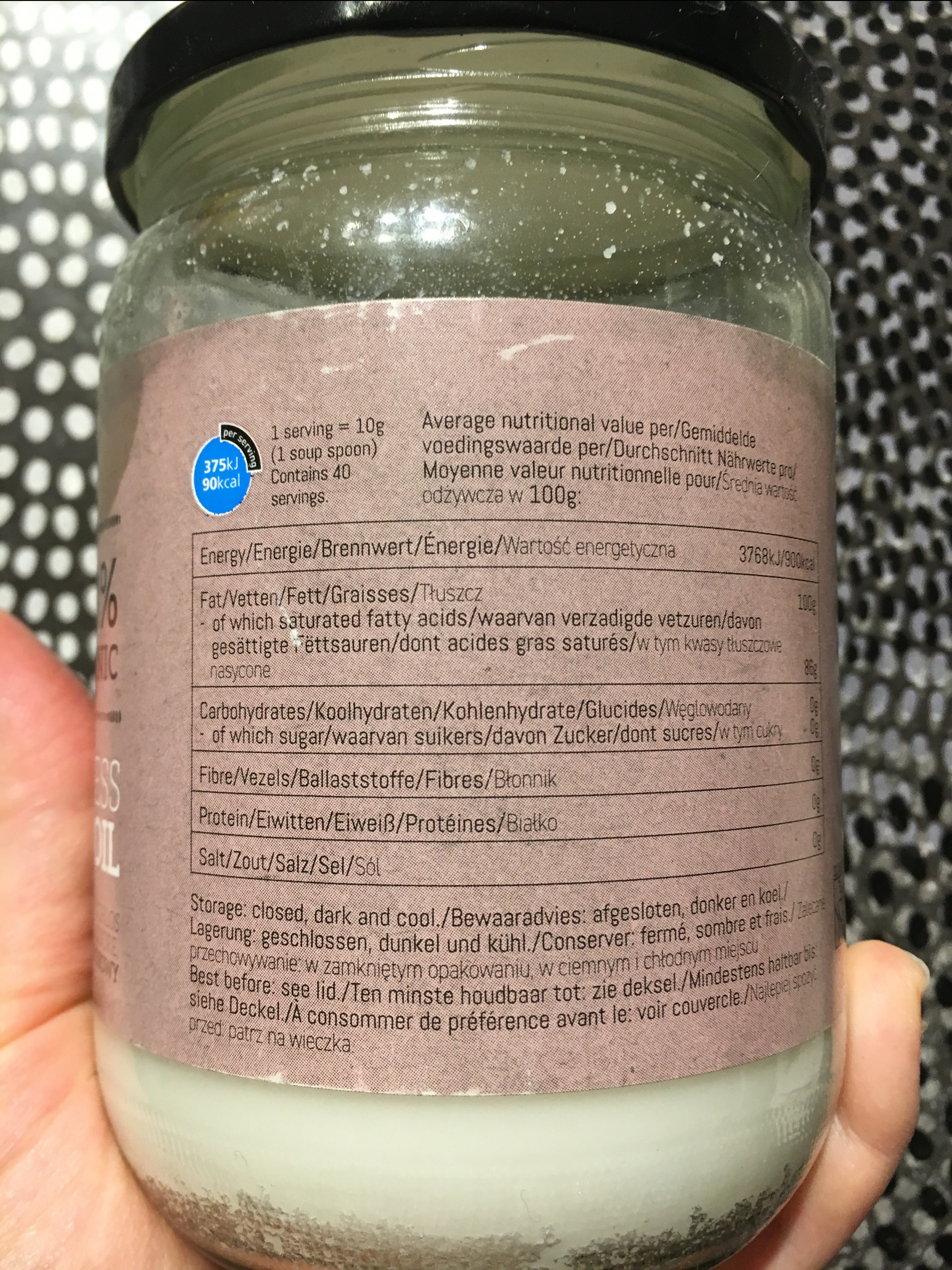 avis Bio Wise huile de coco désodorisée Action