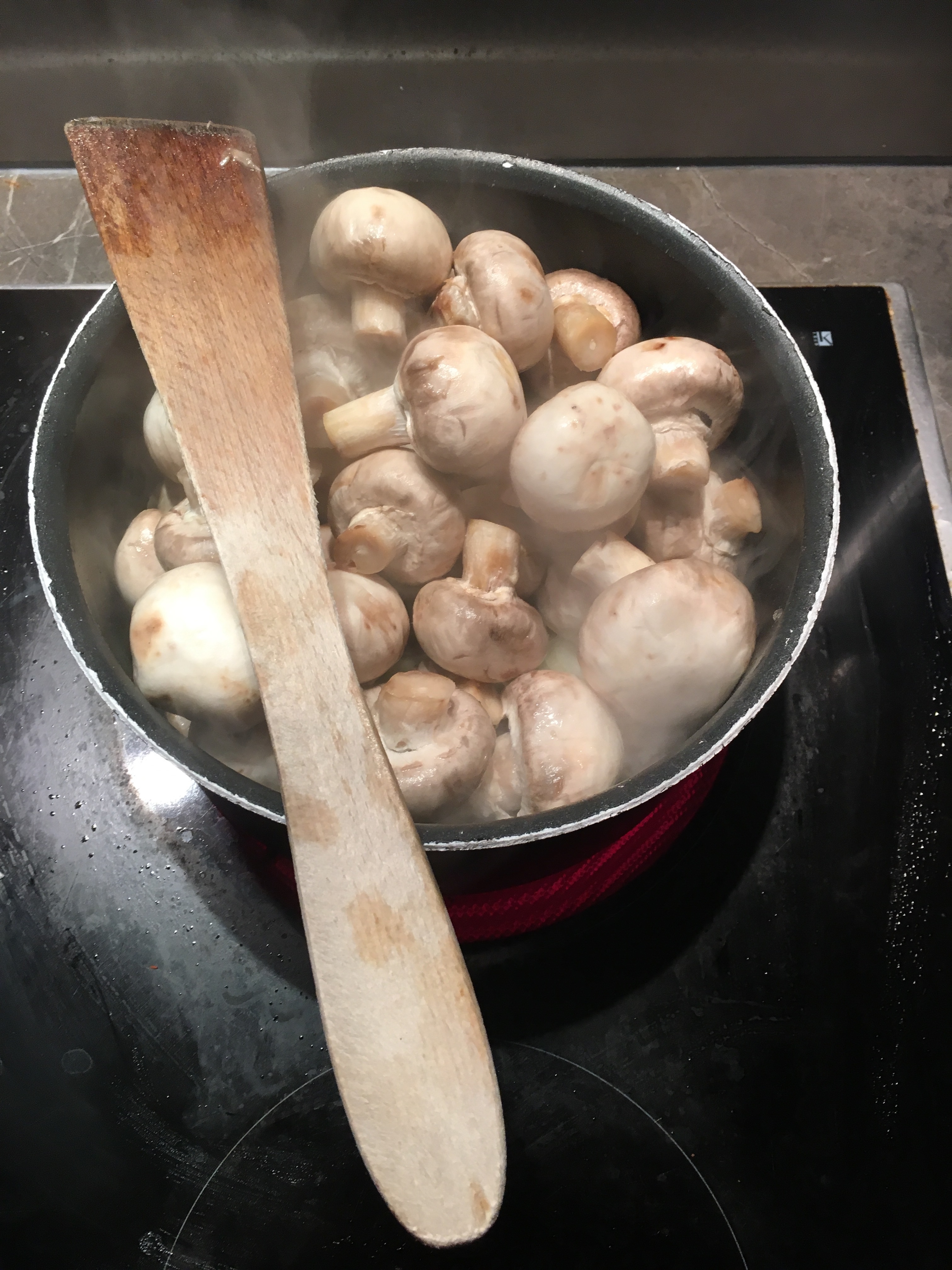 recette facile velouté champignons de paris