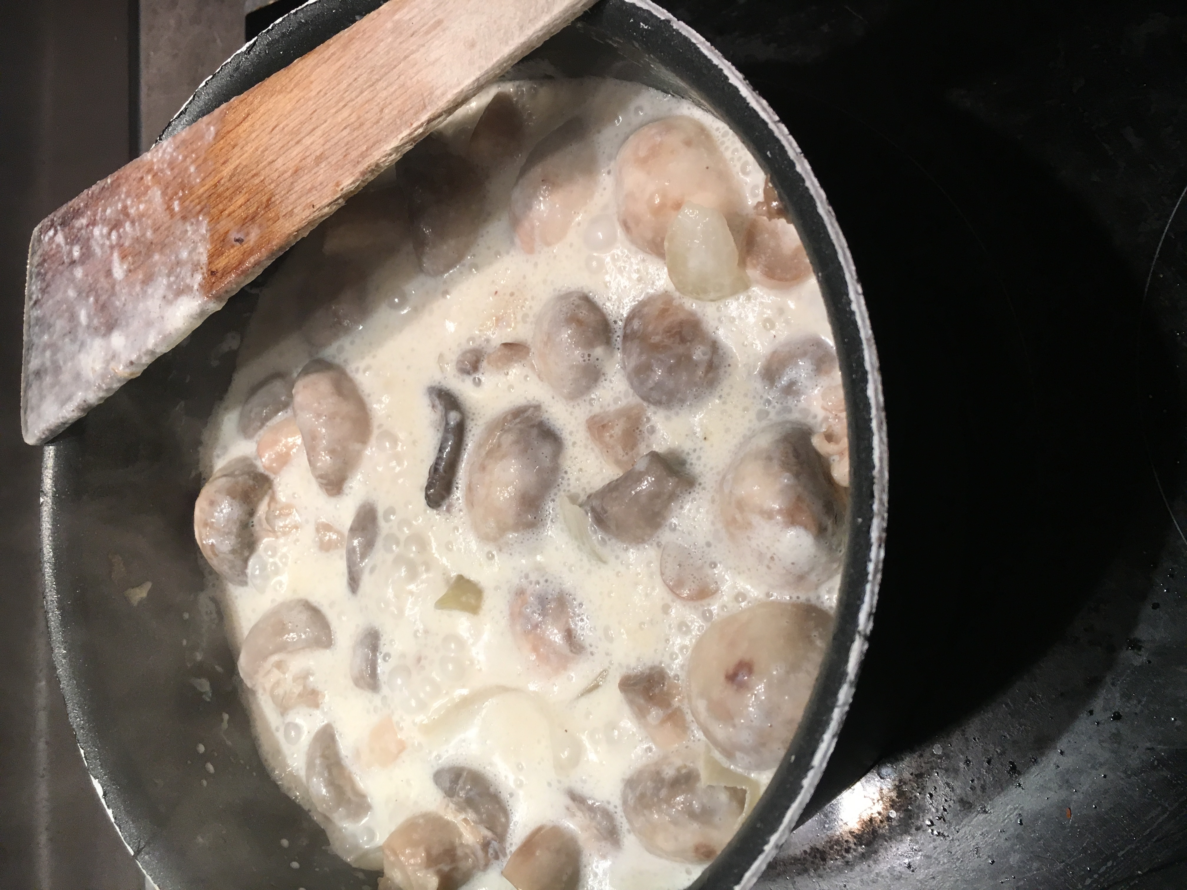 recette facile velouté champignons de paris