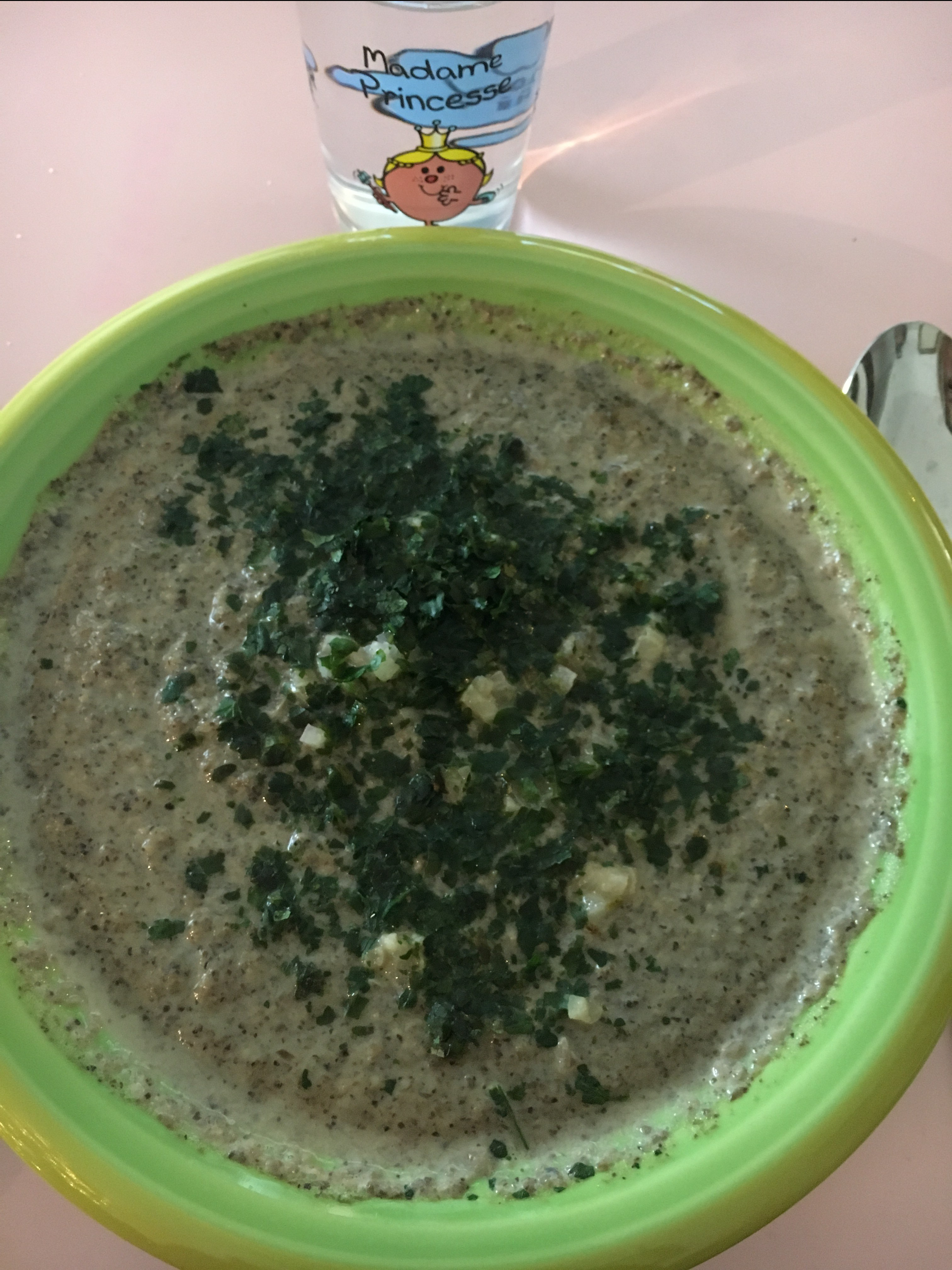 recette facile velouté champignons de paris