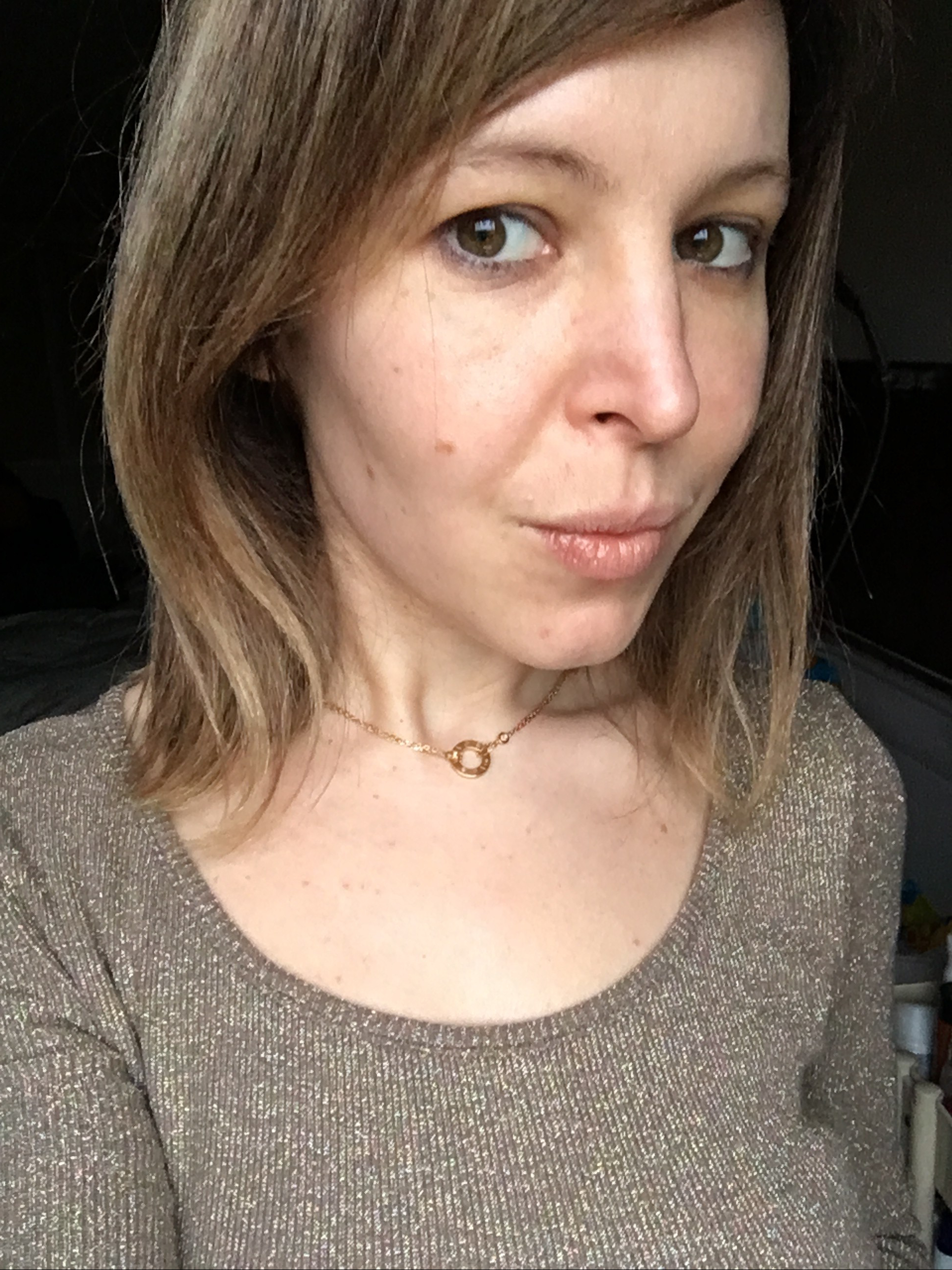 ombré hair blond foncé 6 et 6.32 Majirel sur cheveux méchés