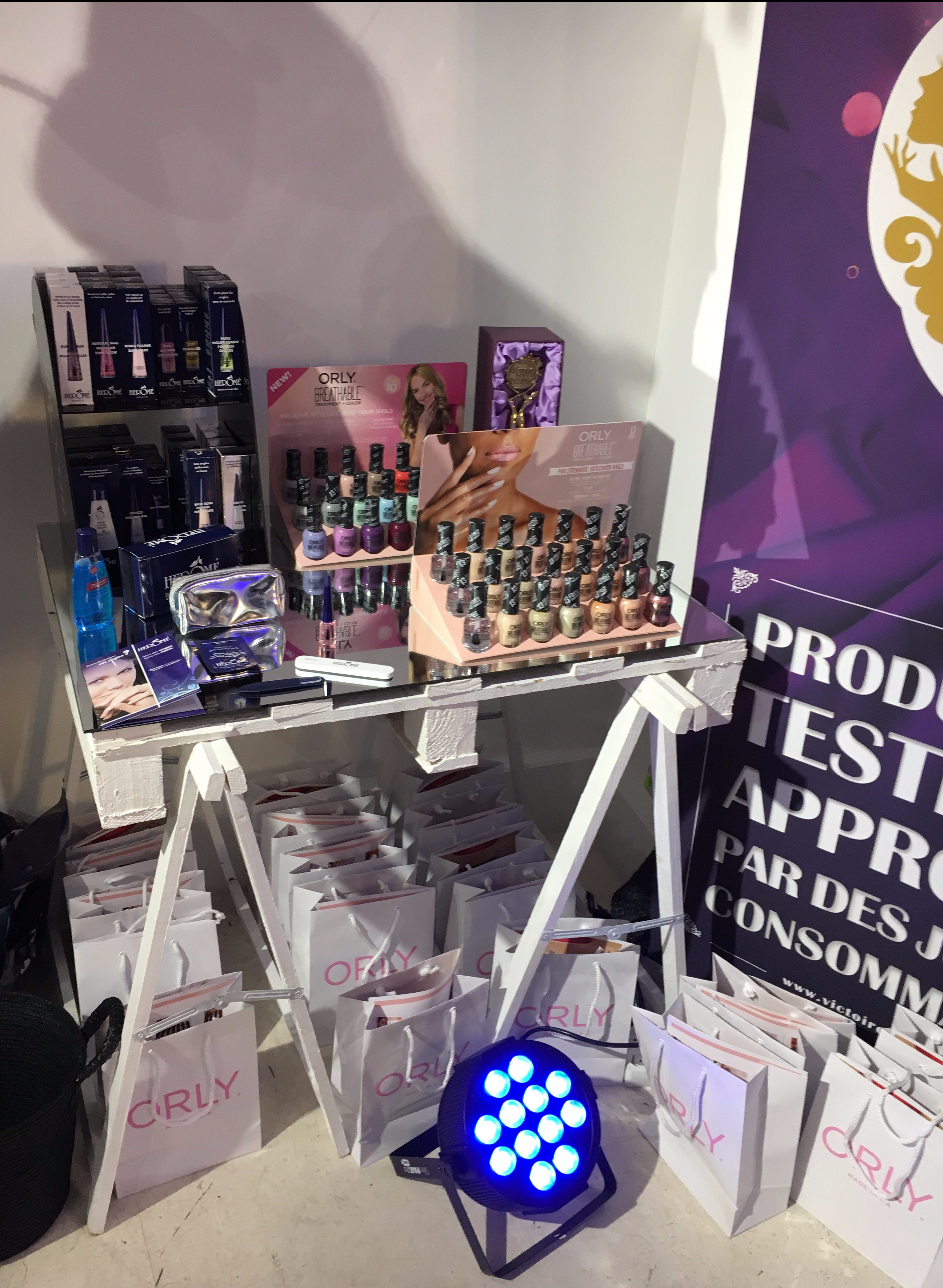 Orly atelier victoires de la beauté