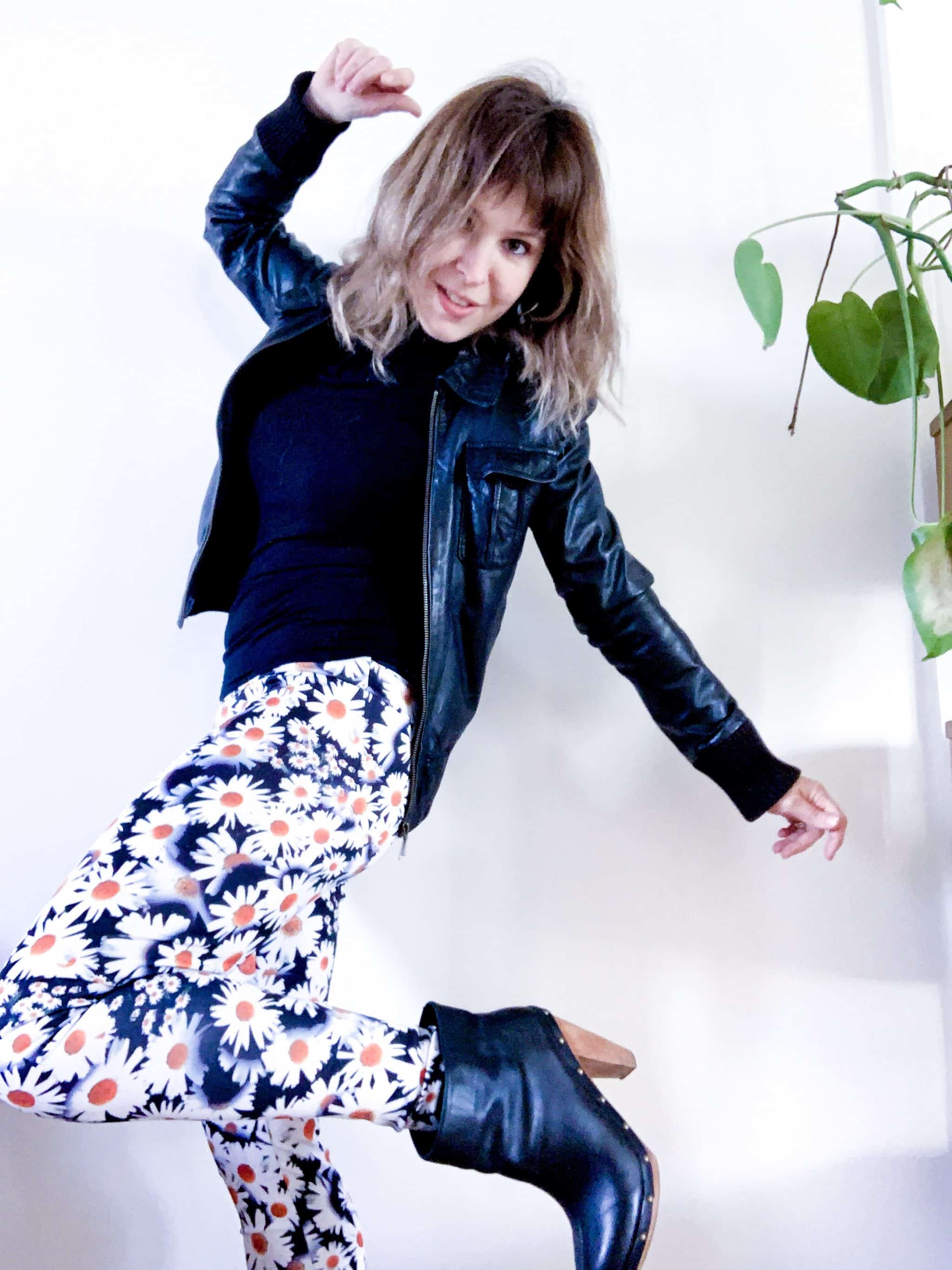 legging pâquerettes dresslily