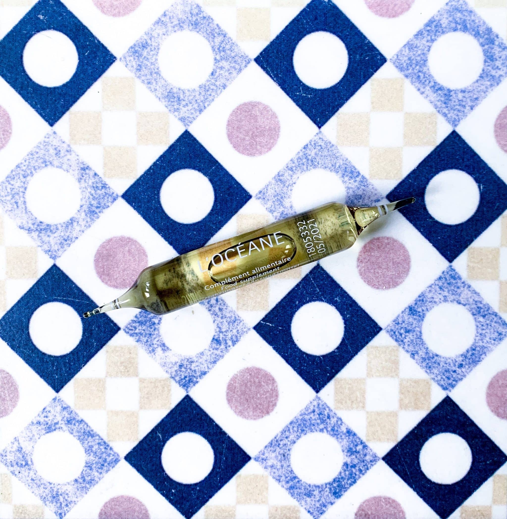 ampoule plasma marin eau de mer Thalgo L'océane