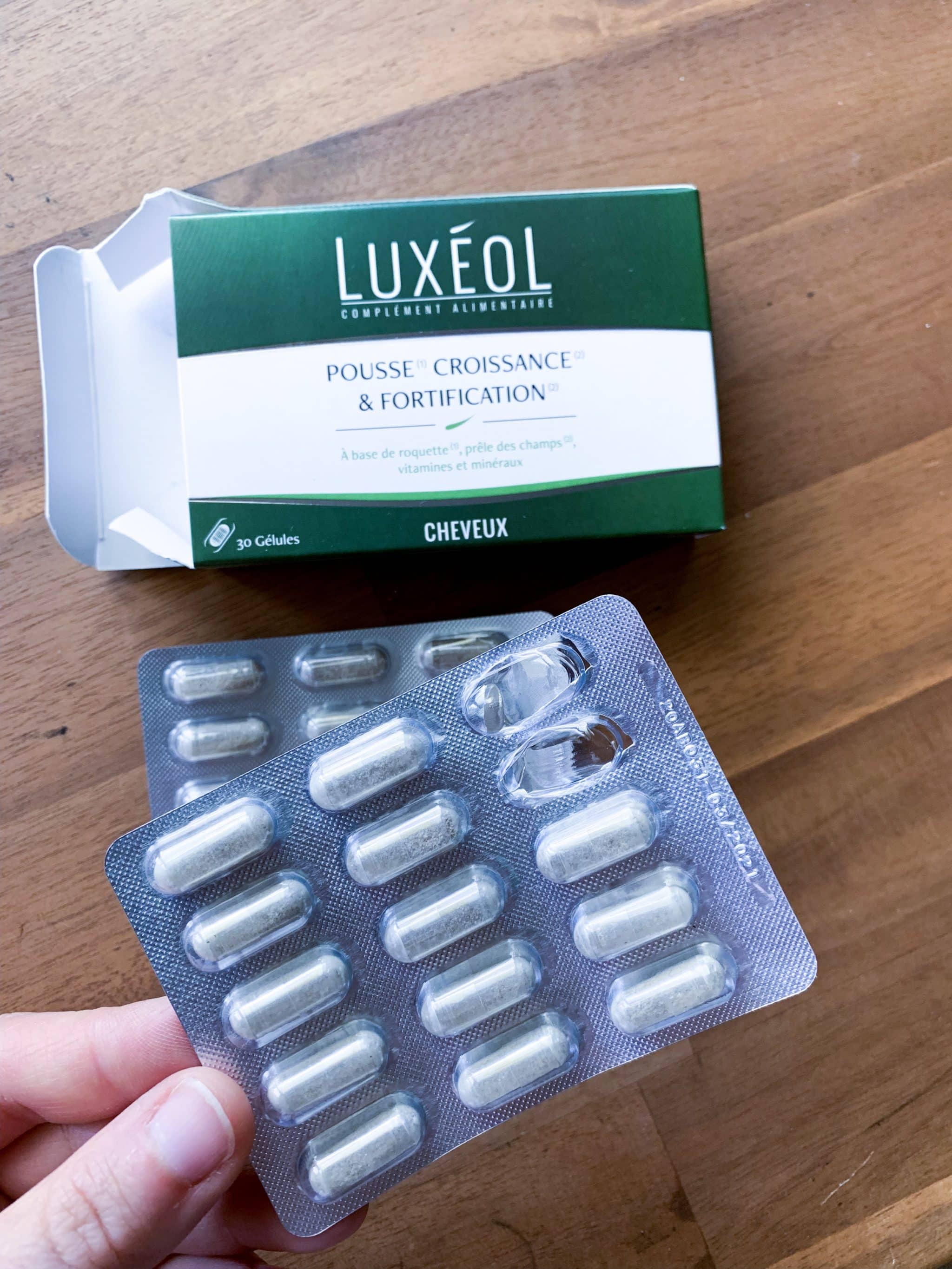 avis Luxéol pousse croissance et fortification des cheveux