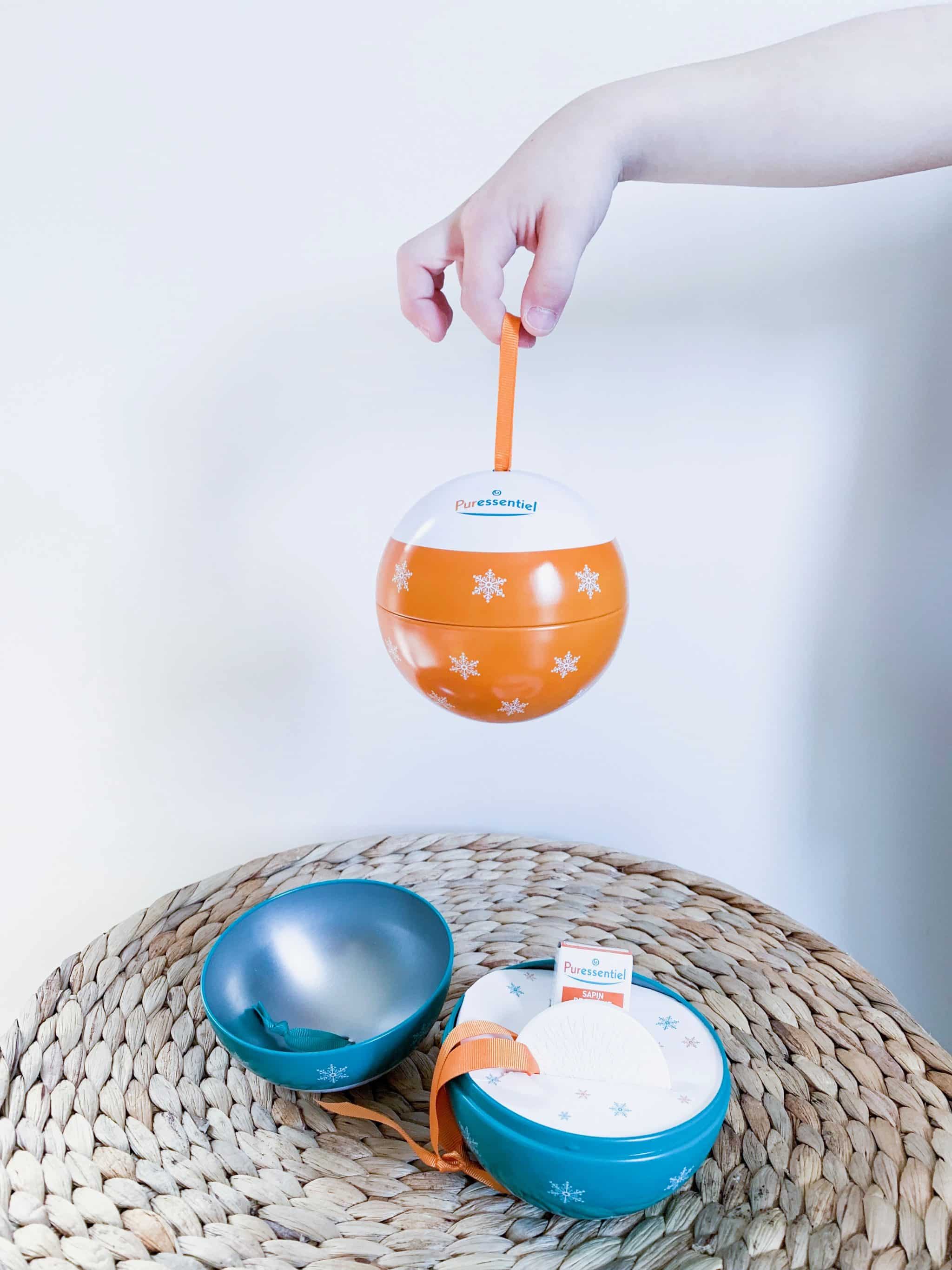 boule de noel idée cadeau Puressentiel