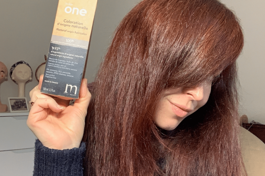 coloration temporaire cheveux cuivré 7.44 Color One Mulato