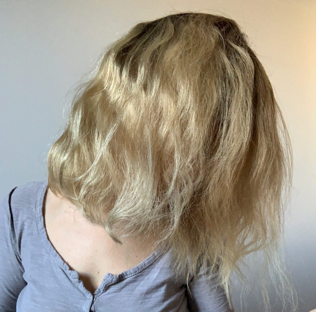 test shampoing et aprés shampoing Calendula et huile d'Argan nutrition le petit marseillais