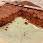 gâteau au chocolat sans oeuf avec des yaourts