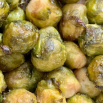 recette de choux de bruxelles caramélisés au four