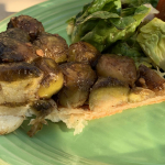 recette tarte tatin choux de bruxelles vinaigre balsamique miel