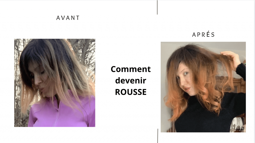 comment devenir rousse