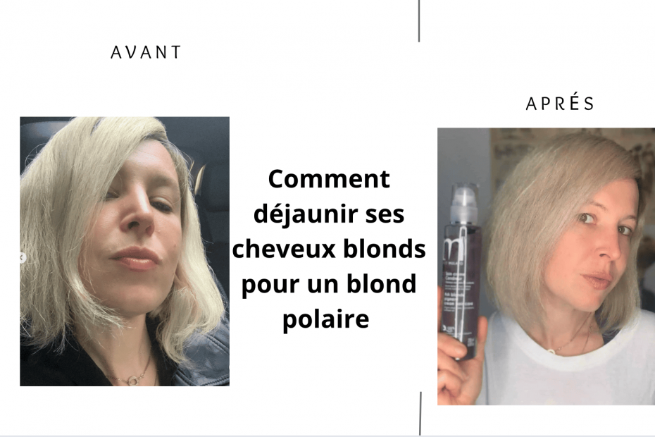 déjaunir ses cheveux blonds facilement