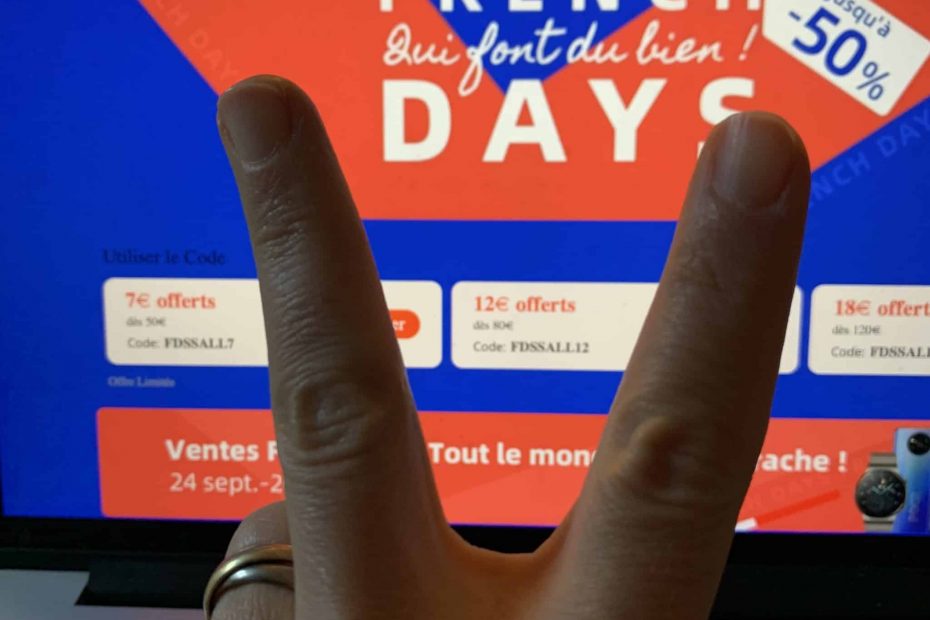 french days Aliexpress code réduction