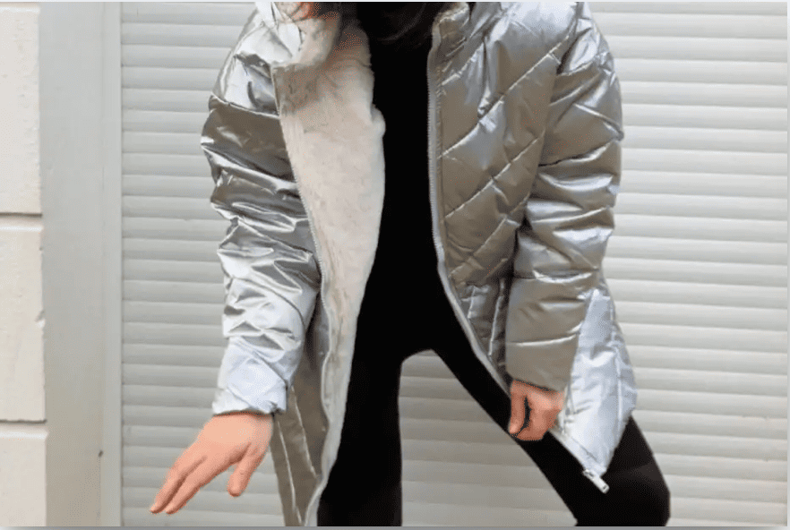 doudoune argent stella charlott