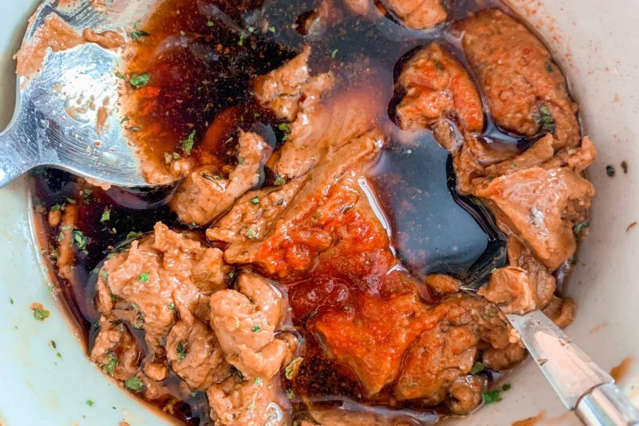 recette facile marinade boeuf