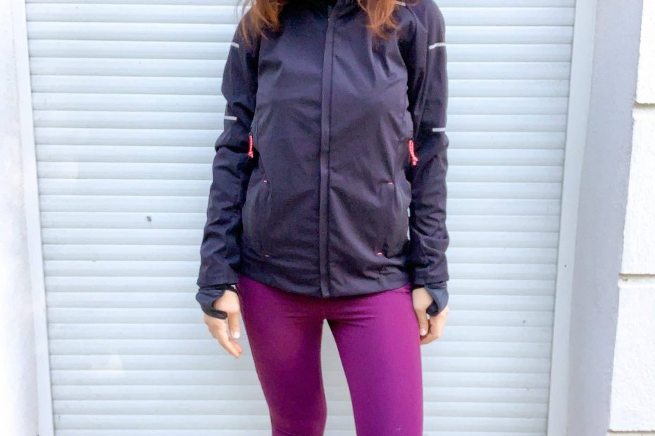 veste pour courir quand il pleut et qu'il fait froid