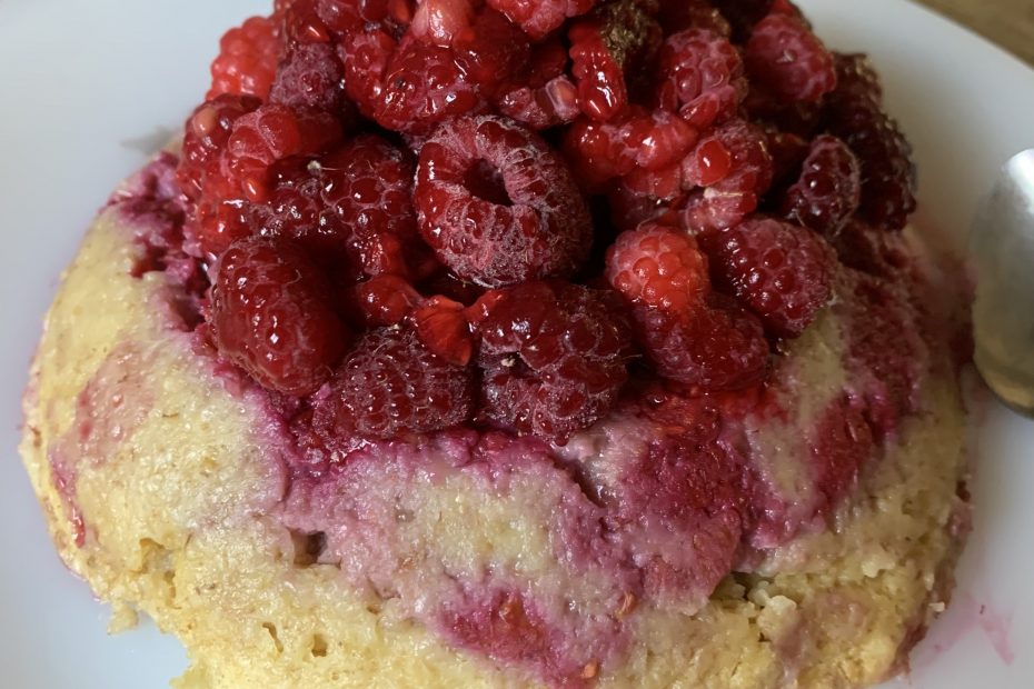 recette facile régime Bowl cake peu calorique