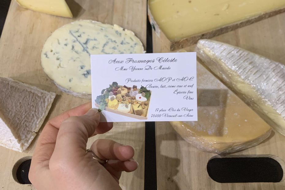 fromagerie Yvelines aux fromages Céleste