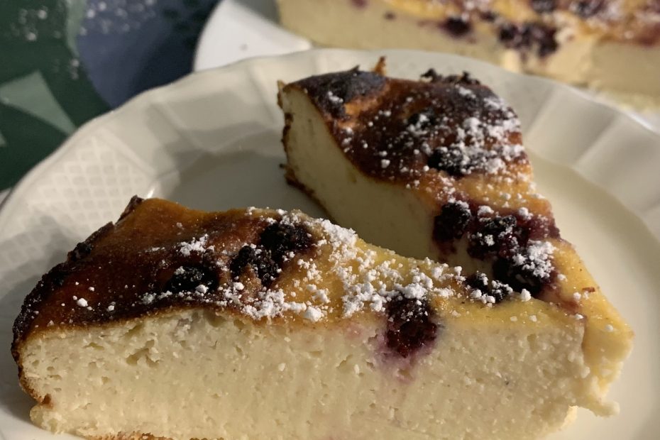 Recette facile un dessert sans gluten, le flan façon cheesecake