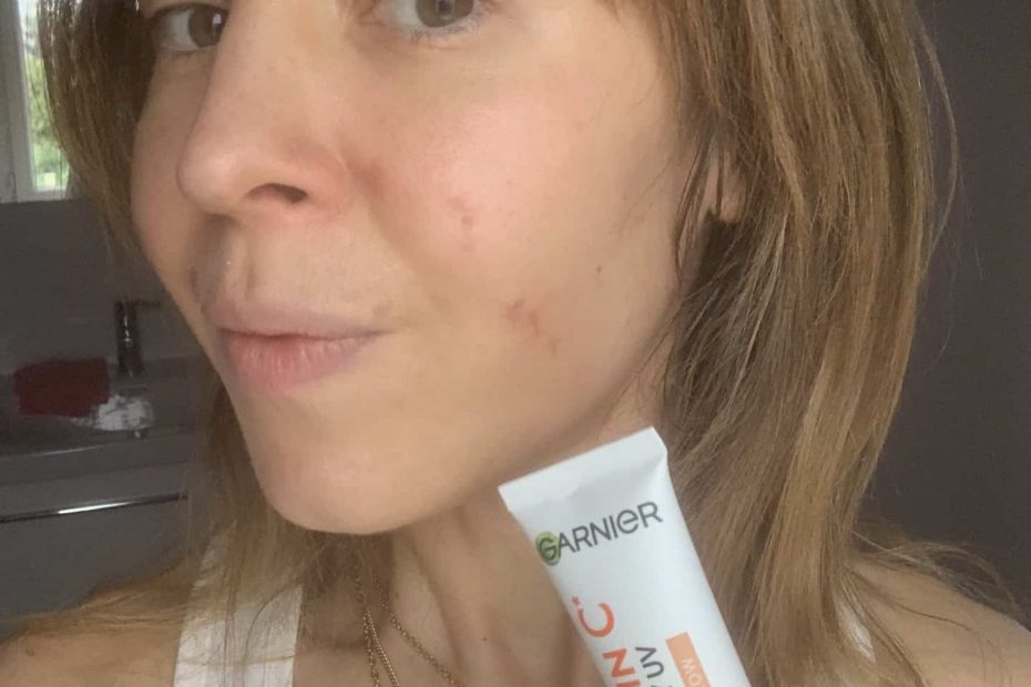 AVIS sur la crème/ fluide Vitamine C Garnier SPF 50