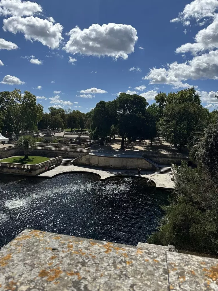 Sortie à Nîmes Les jardins de la fontaine