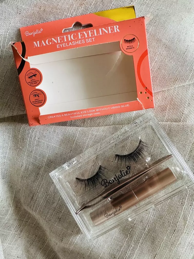 Test faux cils magnetics eyeliner Bonjoli Action
